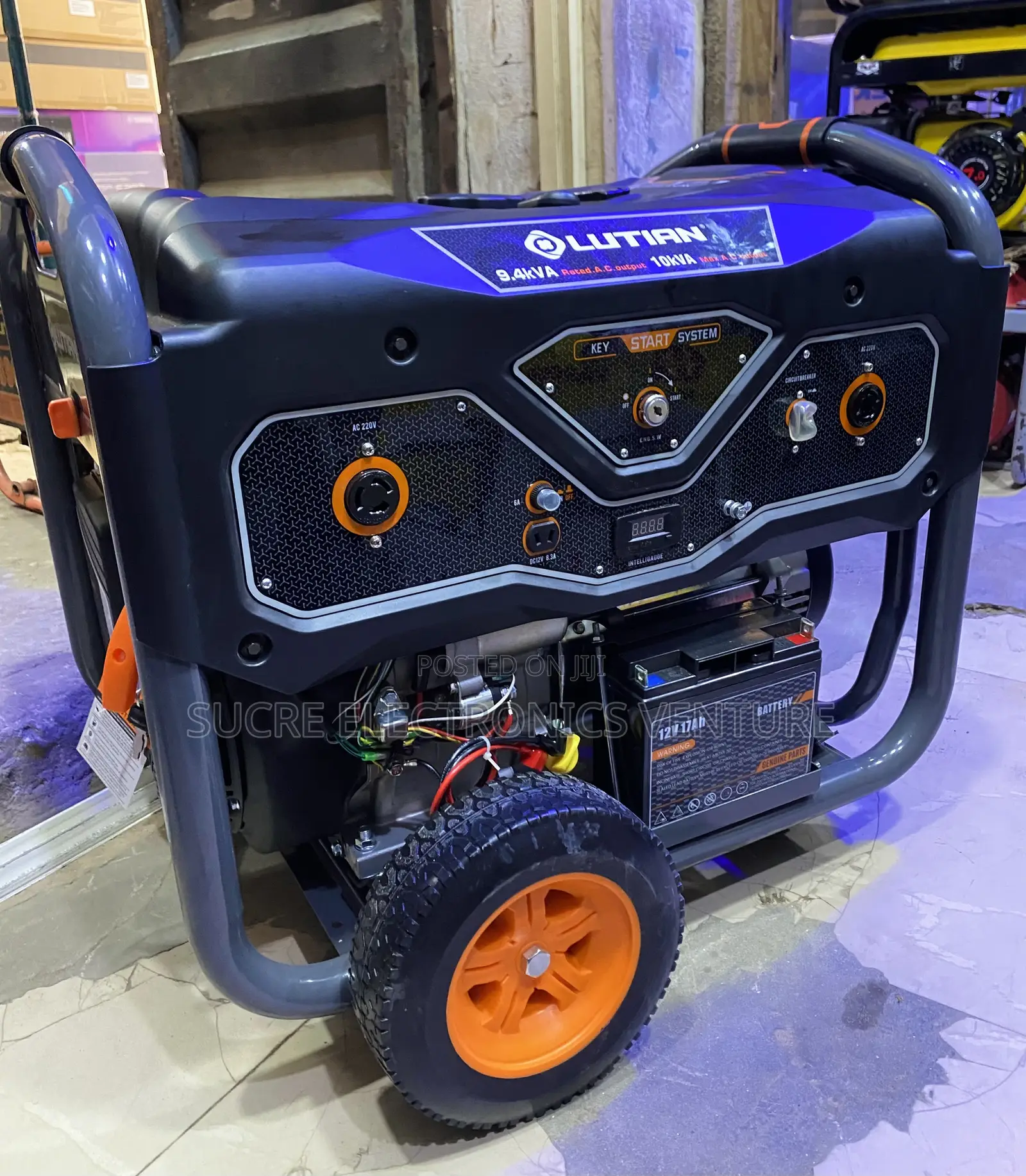 Original 10kva Generator With Remote Start and One Year Warranty