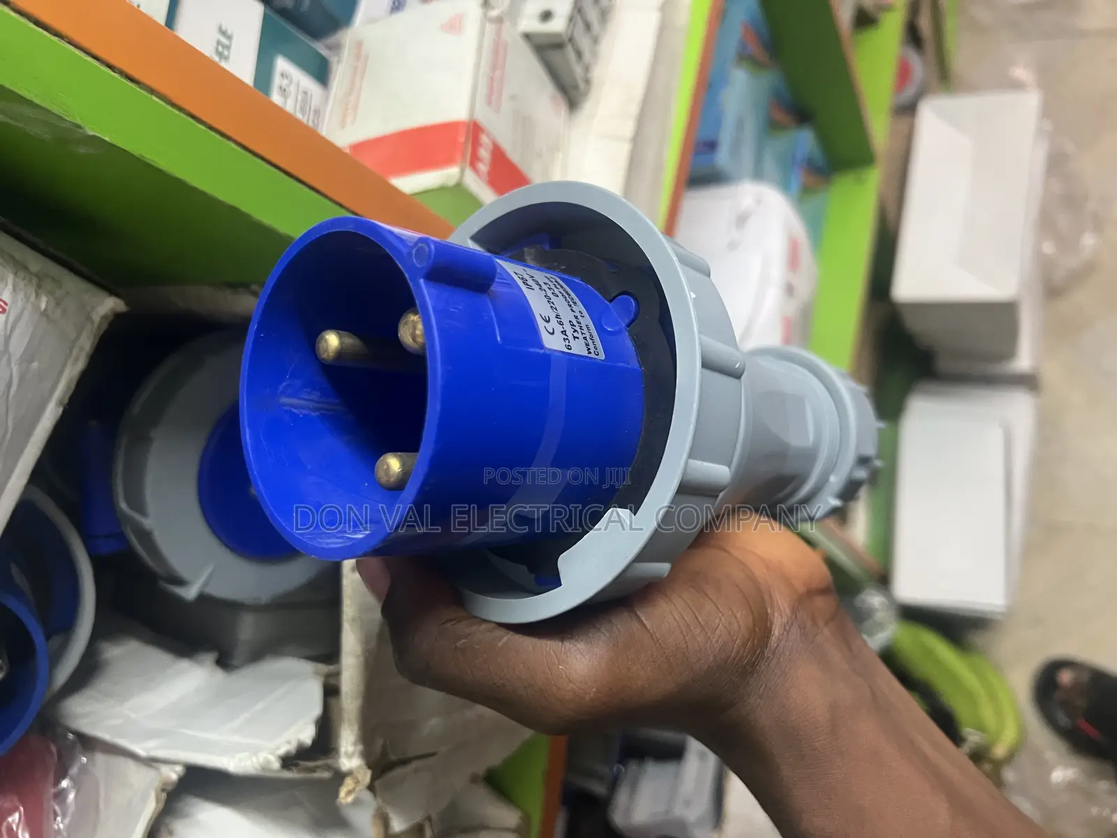 63ampsx3pins Industrial Sockets