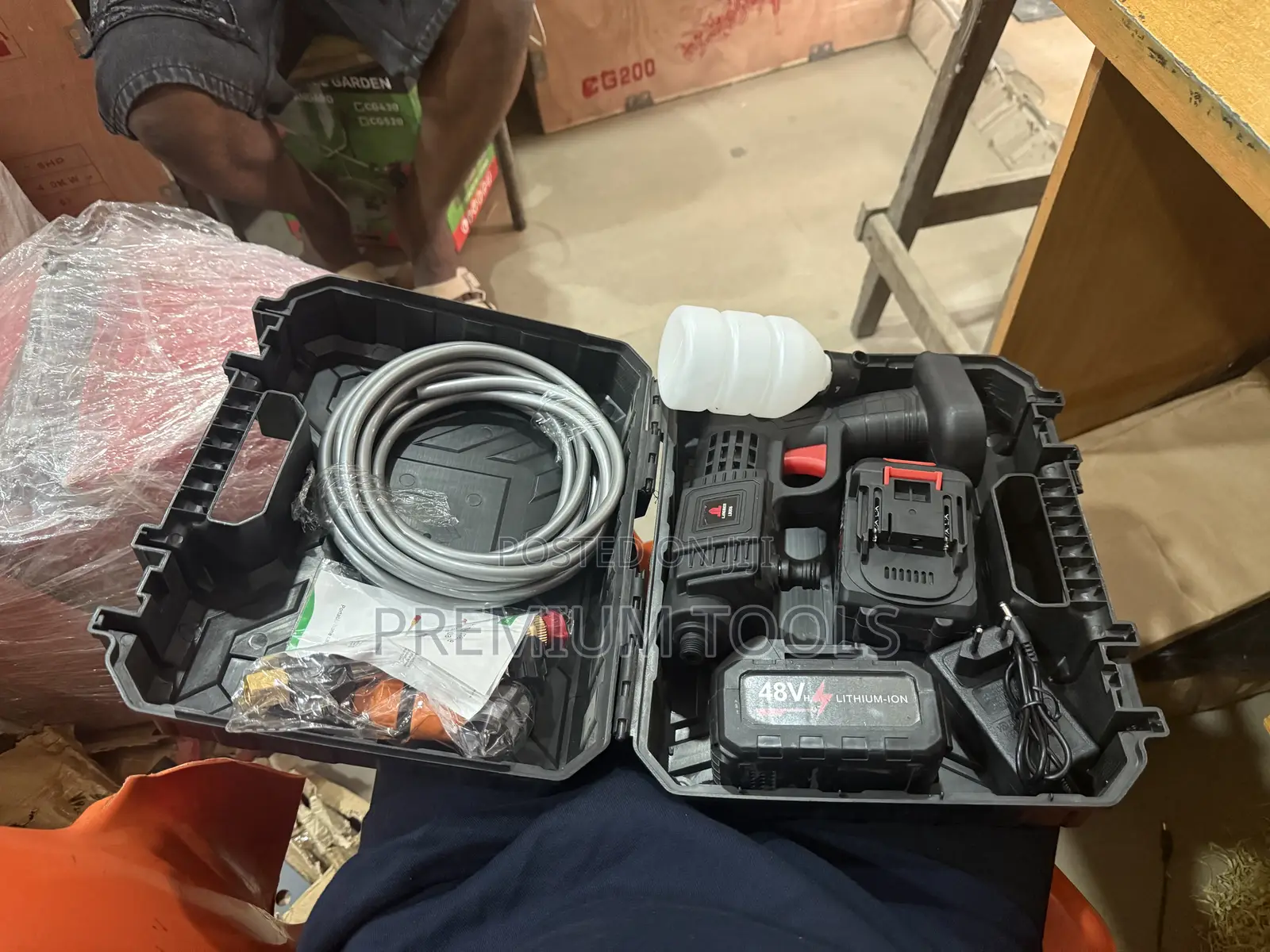 New Battery Electrical Pressure Car Washer