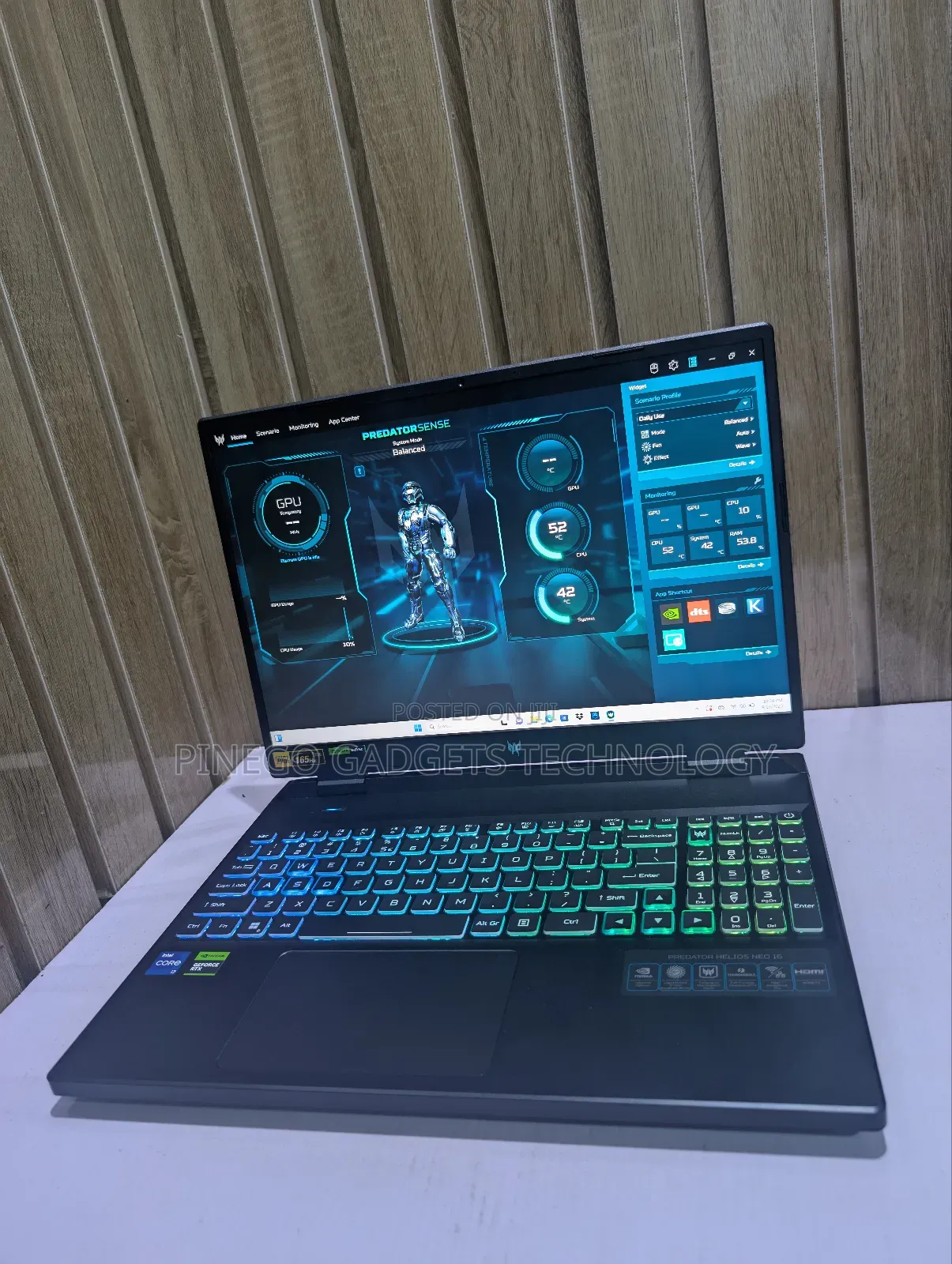 Laptop Acer Predator Helios Neo 16 16GB Intel Core I7 SSD 512GB