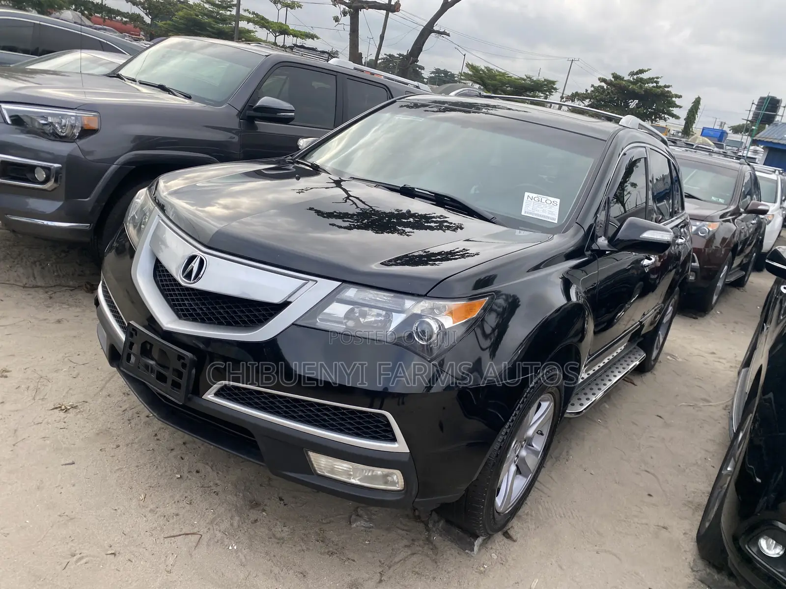 Acura MDX Advance Package SUV AWD (3.7L 6cyl 6A) 2012 Black