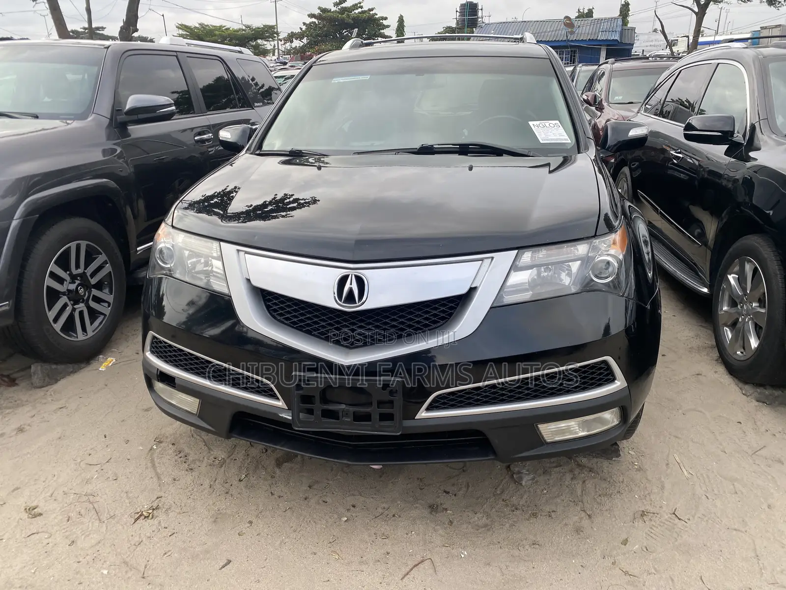 Acura MDX Advance Package SUV AWD (3.7L 6cyl 6A) 2012 Black