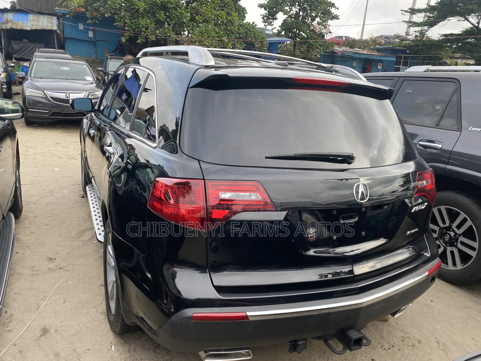 Acura MDX Advance Package SUV AWD (3.7L 6cyl 6A) 2012 Black