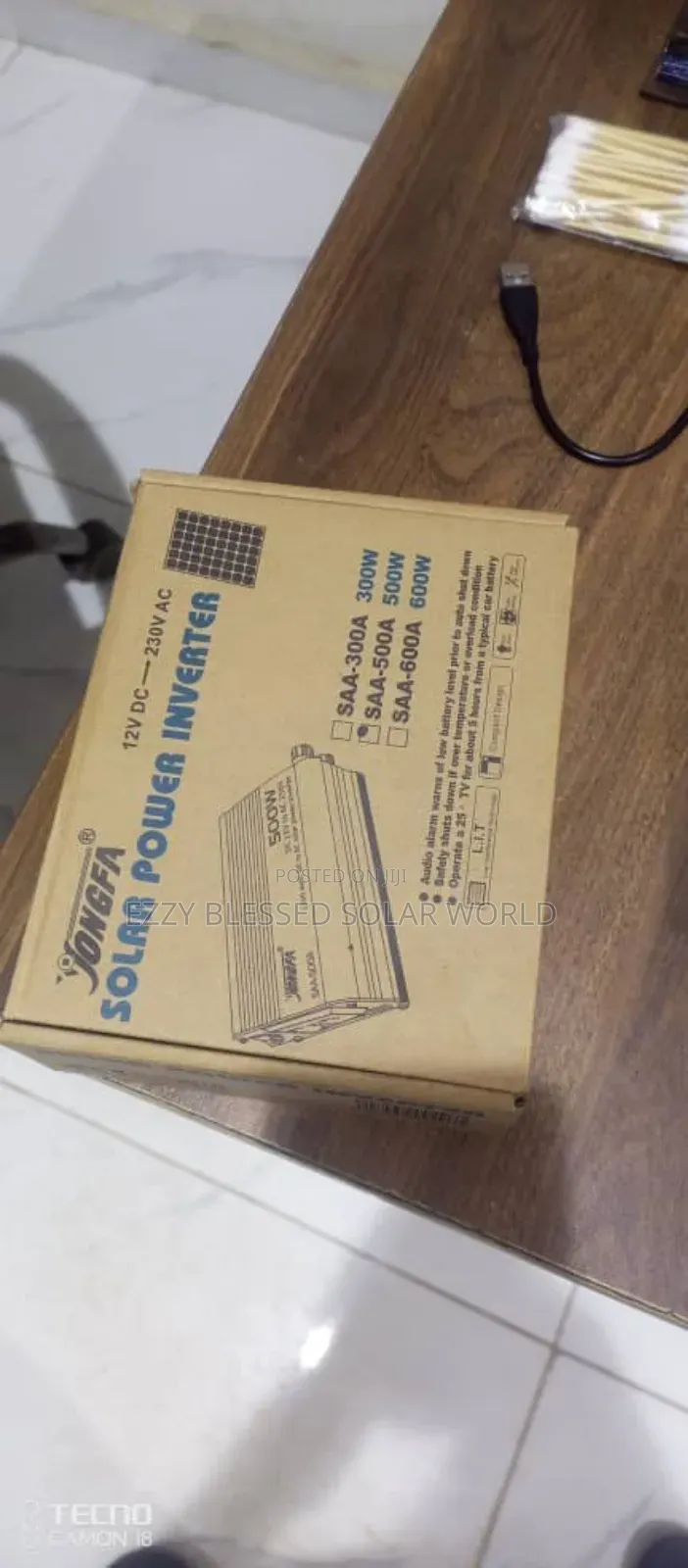Inverter, 500w 12v