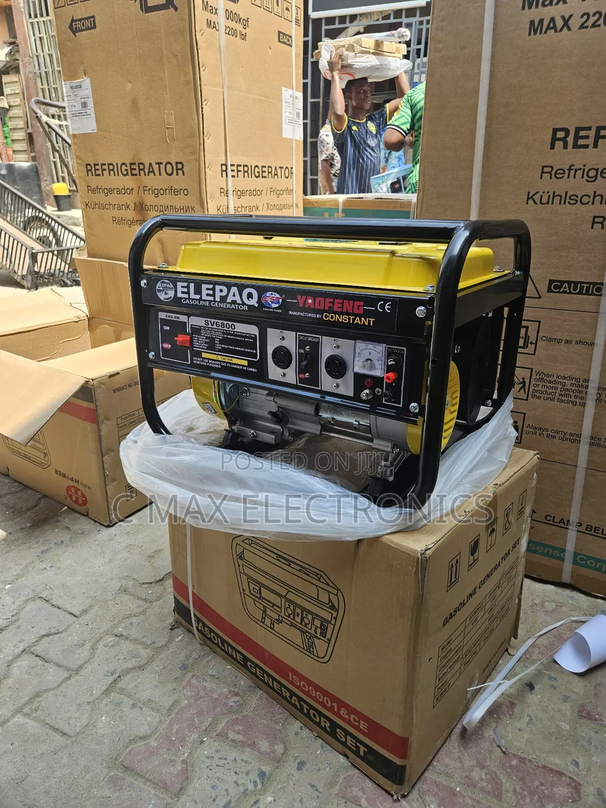 Elepaq 4.5kva Petorl Generator 100%Copper Wire