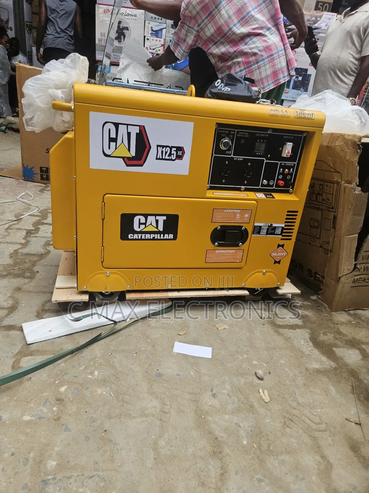 Cat 12kva Diesel Soundproof Generator 100%Copper Wire
