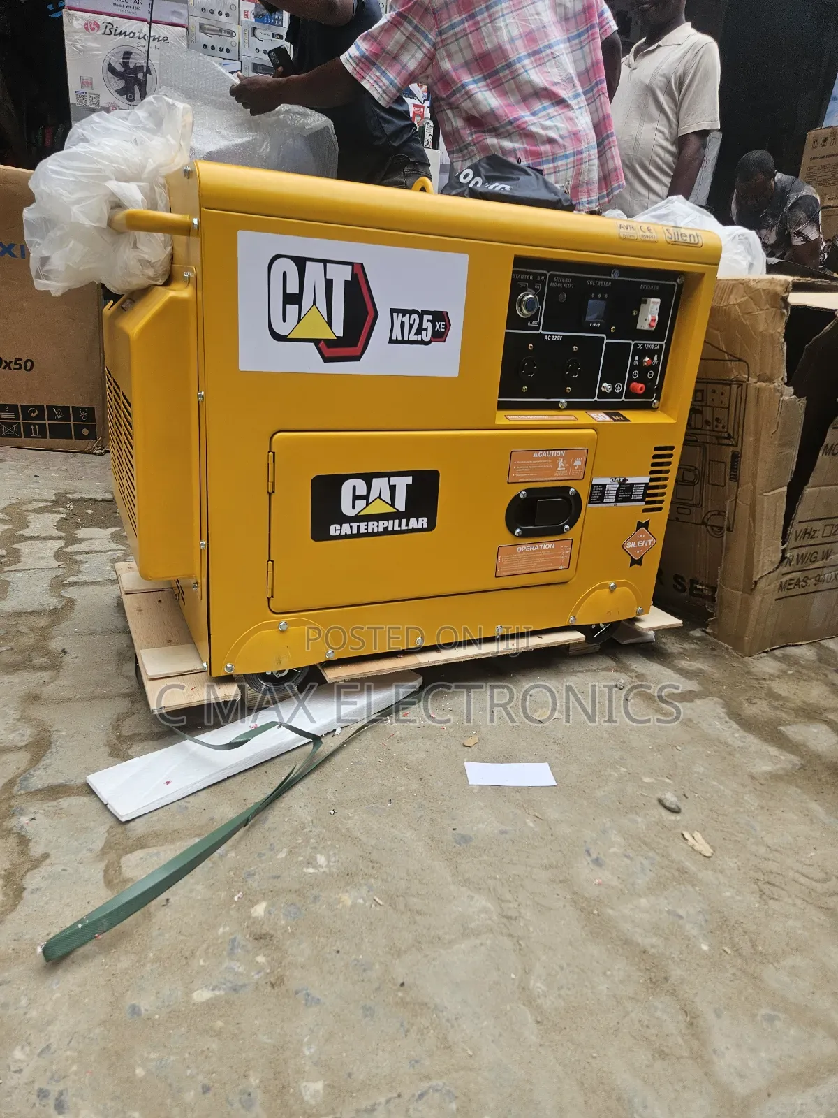 Cat 12kva Diesel Soundproof Generator 100%Copper Wire