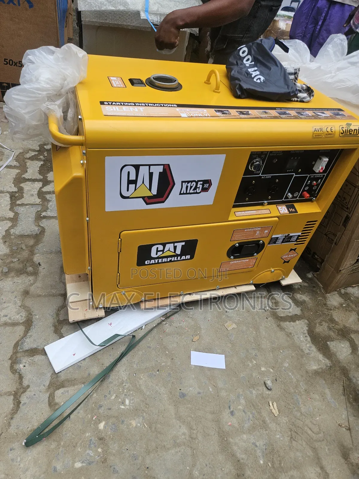 Cat 12kva Diesel Soundproof Generator
