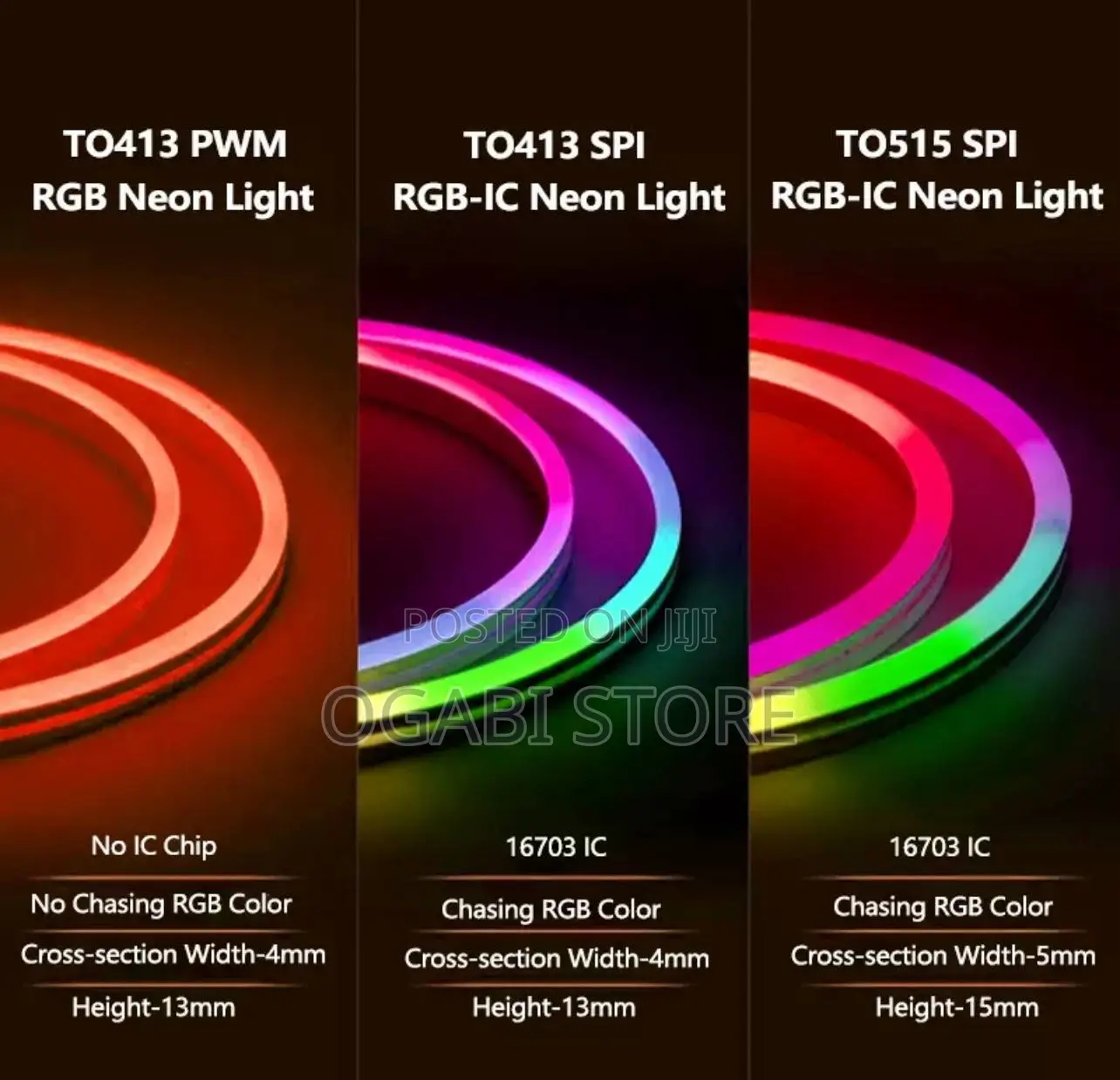 5m Led Waterproof Neon Lamp With Infrared Remote Control,