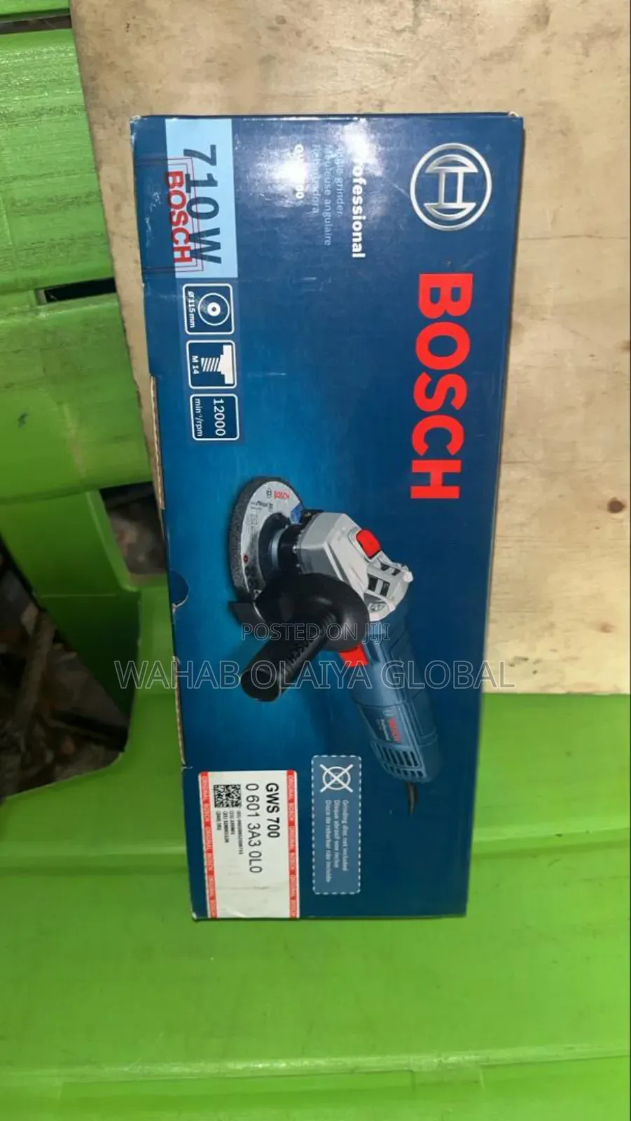 Bosch GWS 700 Angle Grinder – 710w Compact Reliable Tool