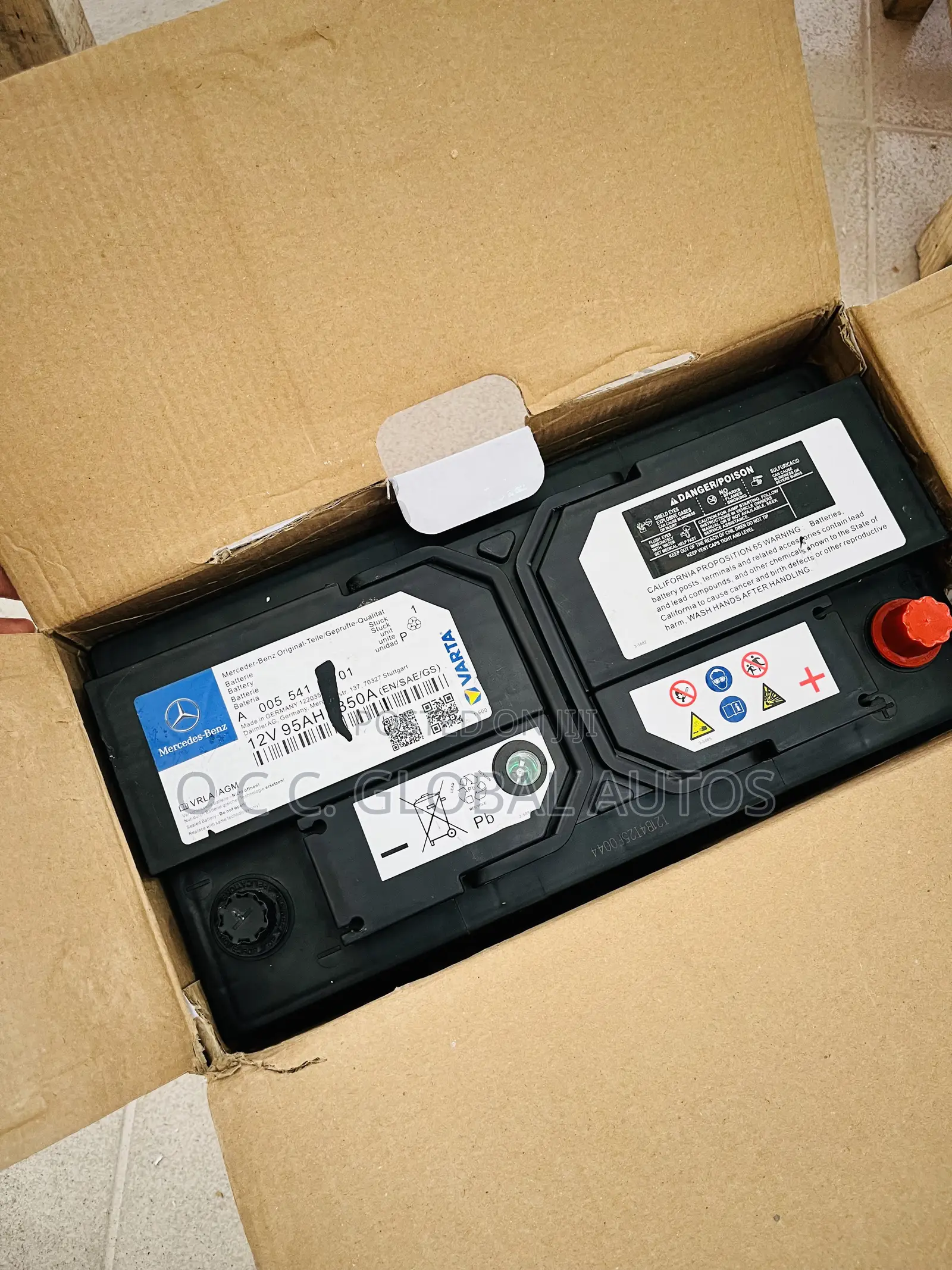 Original Mercedes Benz Battery 95ah