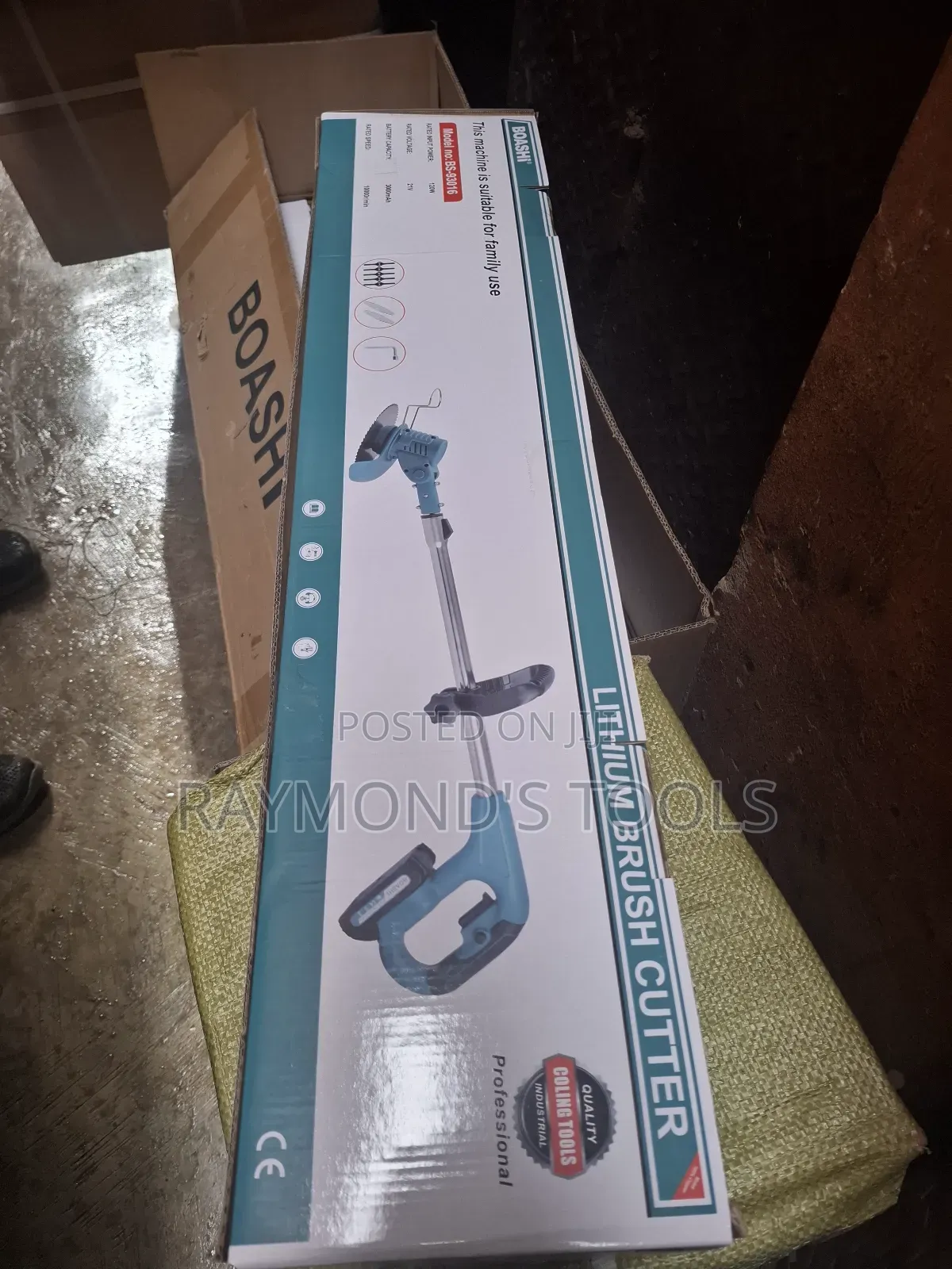 Cordless Brush Cutter Boashi