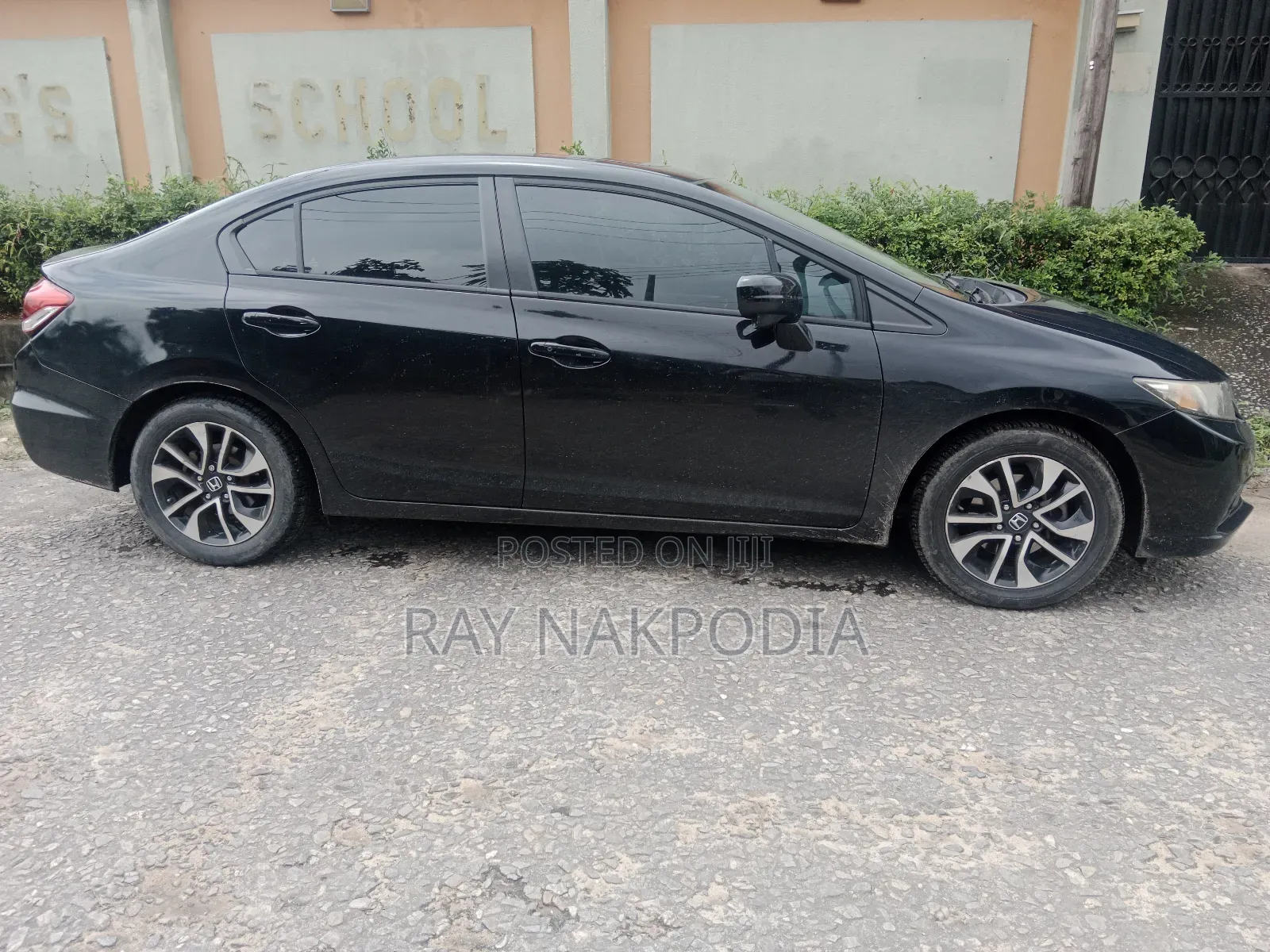 Honda Civic LX 4dr Sedan (1.8L 4cyl 5M) 2014 Black