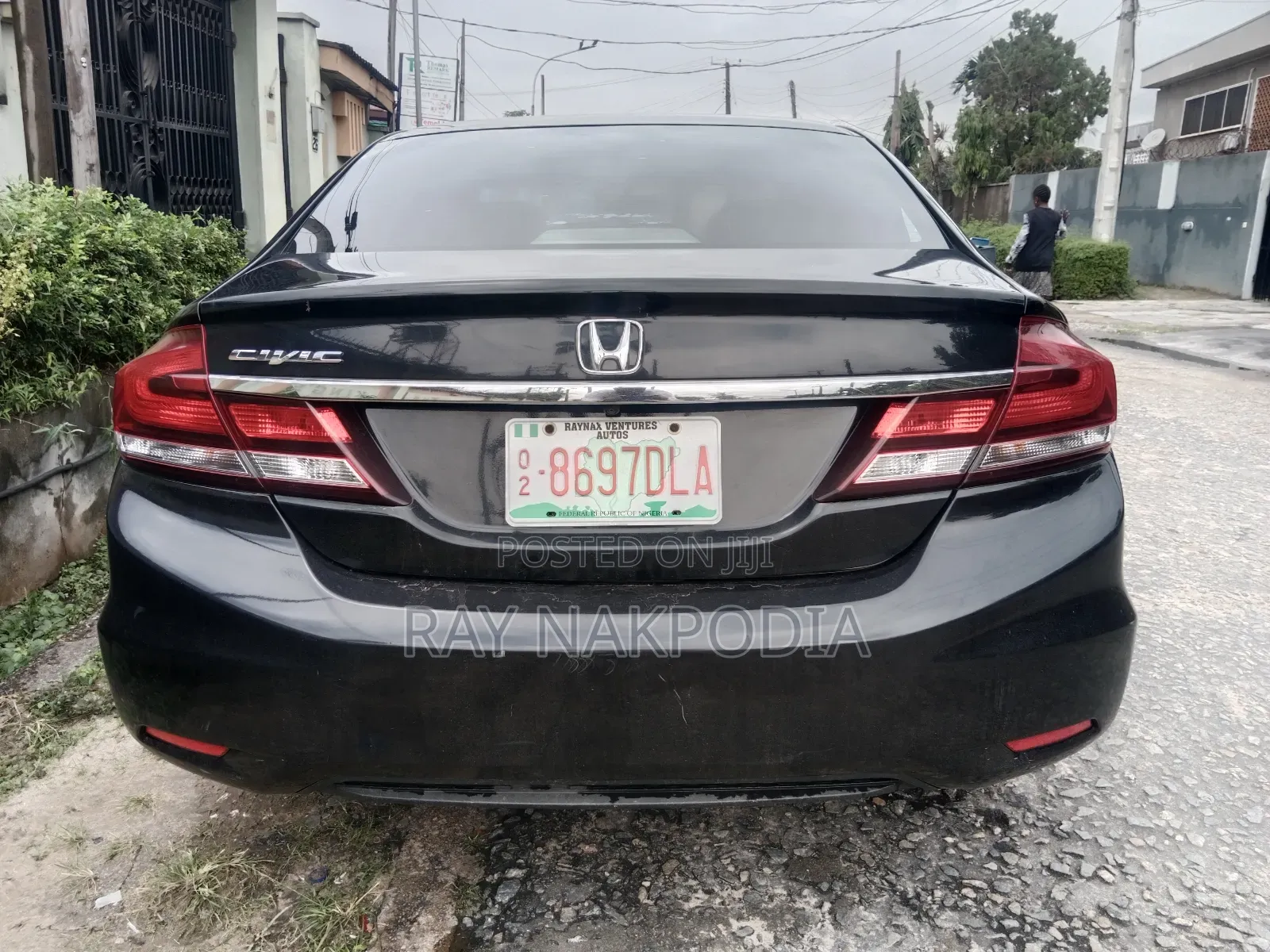 Honda Civic LX 4dr Sedan (1.8L 4cyl 5M) 2014 Black
