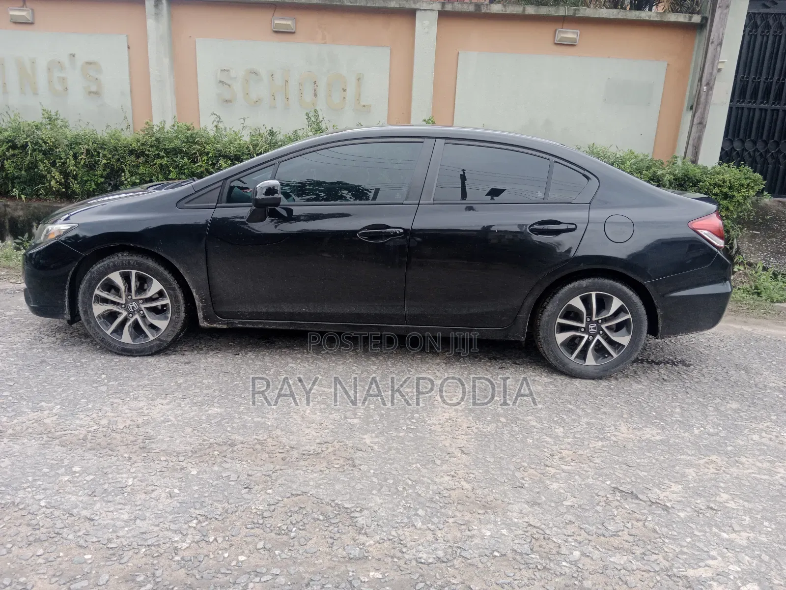 Honda Civic LX 4dr Sedan (1.8L 4cyl 5M) 2014 Black