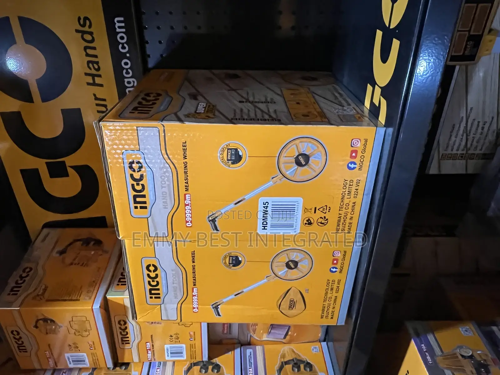 Ingco Hdmw45 Digital Display Measuring Wheel.