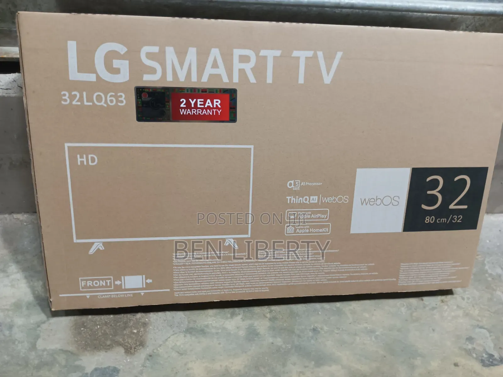 Lg 32 Inches Smart Tv New 2025