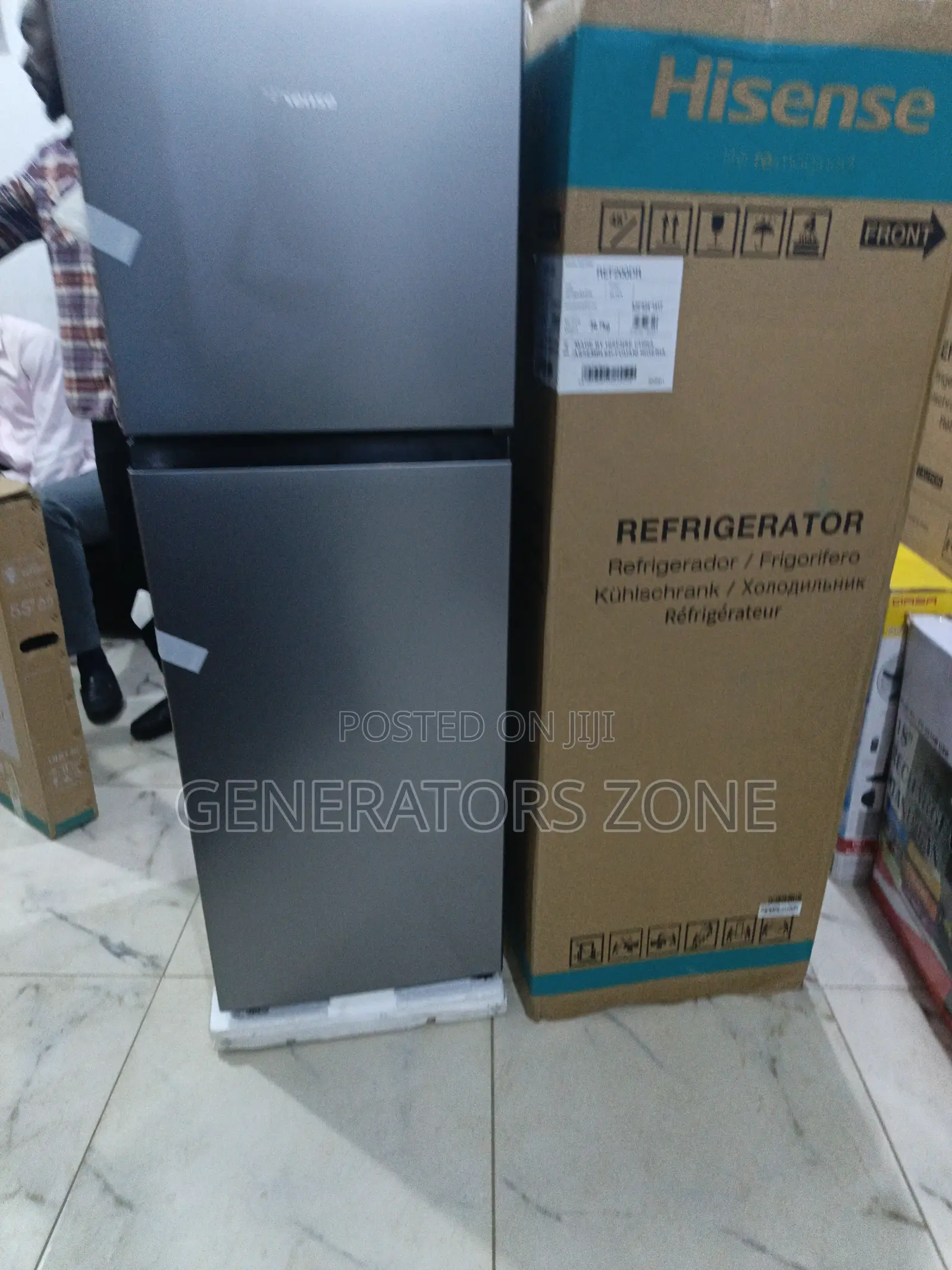 Hisense Double Door Refrigerator 154l – Super Cooling, Low Power