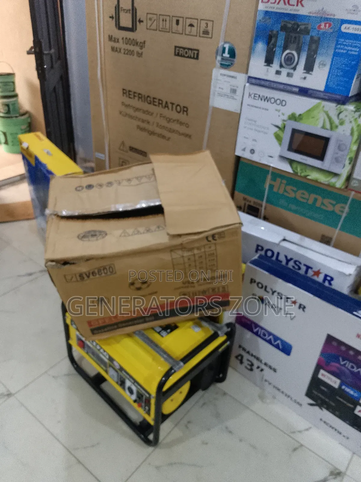 Elepaq Sv6800 3.5kva Manual Start Generator