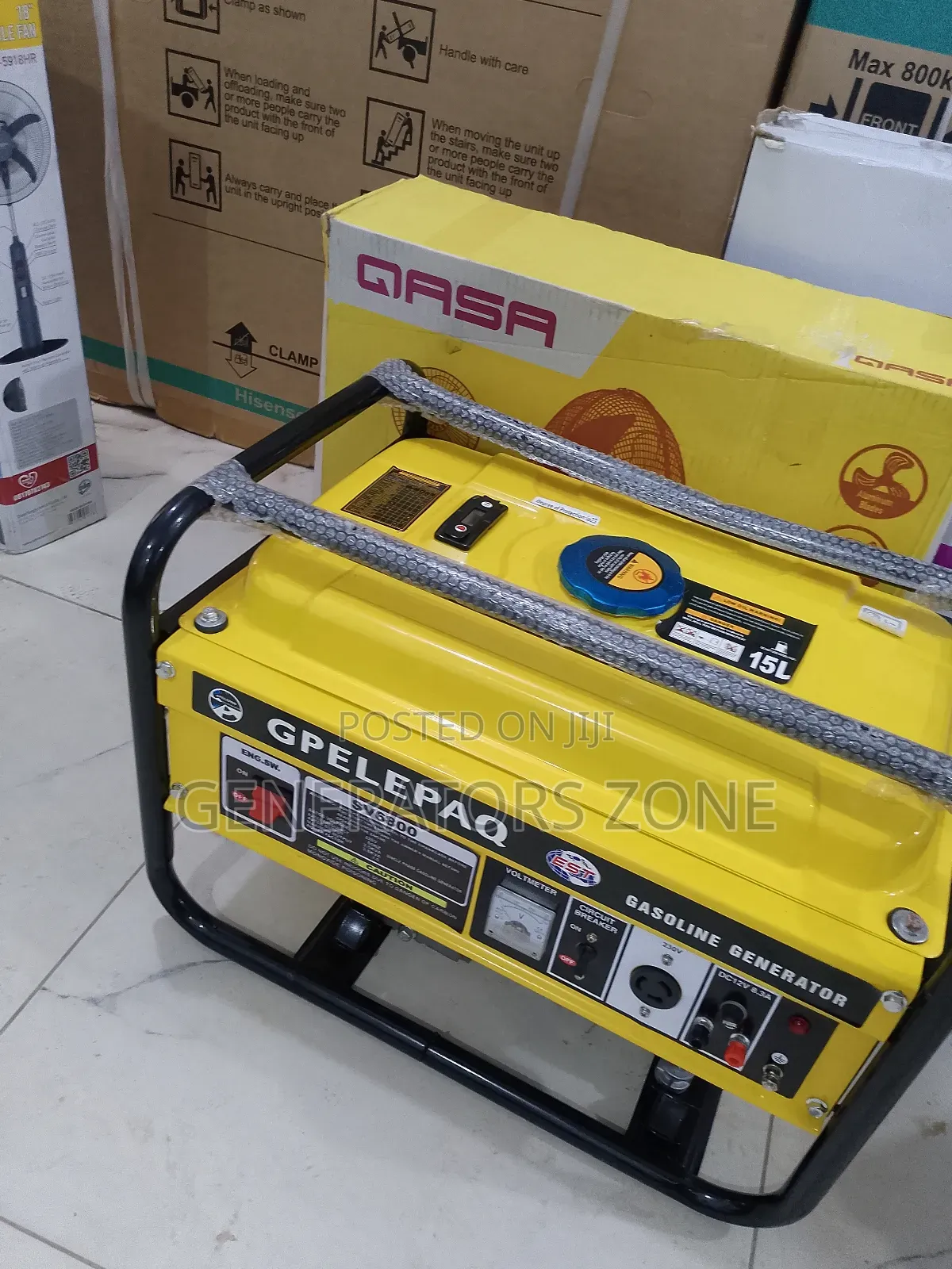 Elepaq 3.5kva Sv6800 Long-Lasting Power Generator