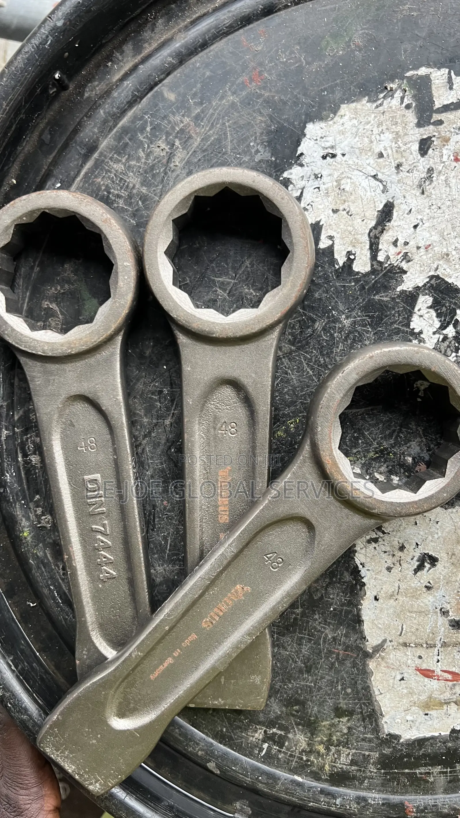 48mm Alloy Steel Hammer Striking Slogging Spanner