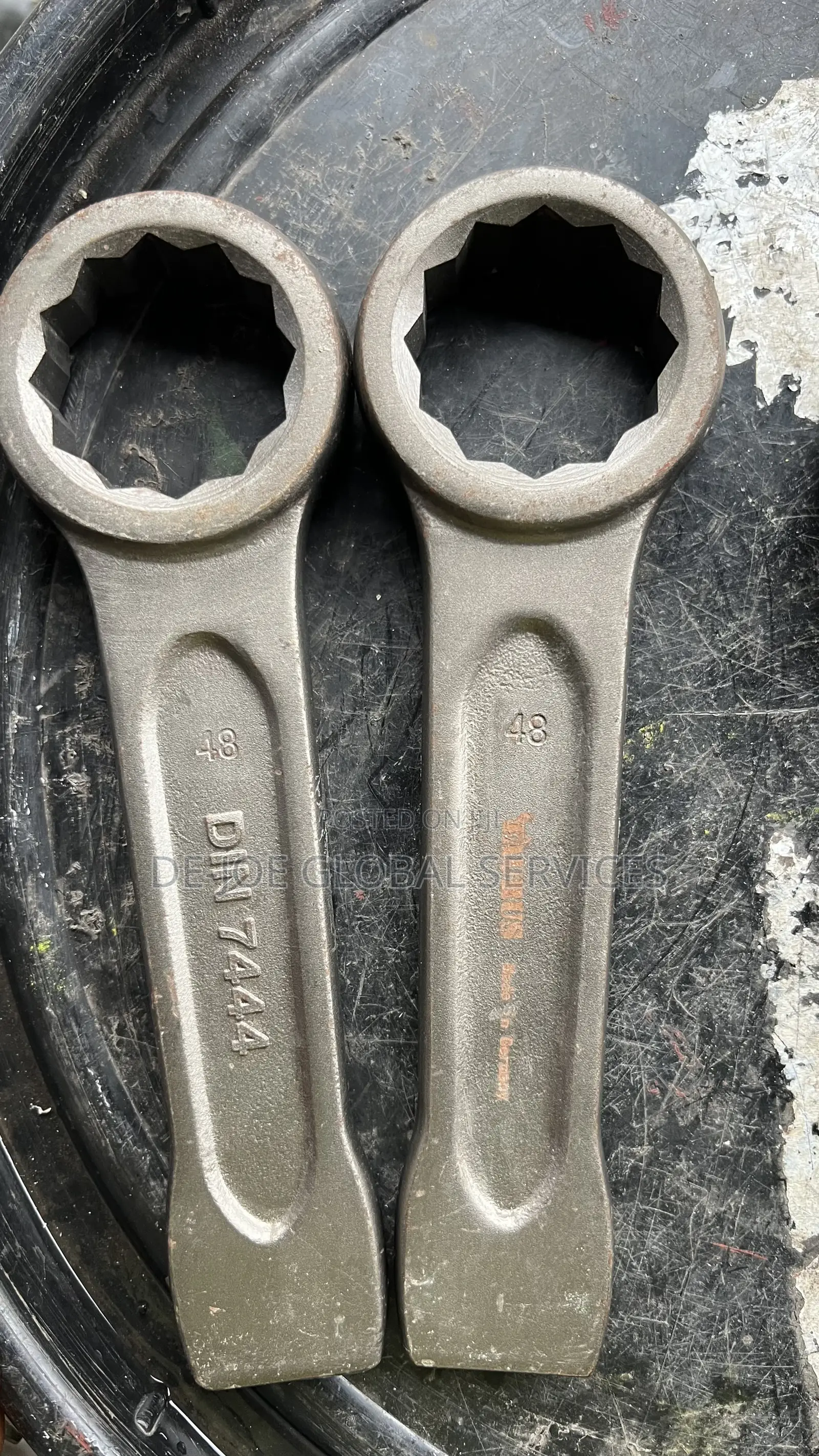 48mm Alloy Steel Hammer Striking Slogging Spanner