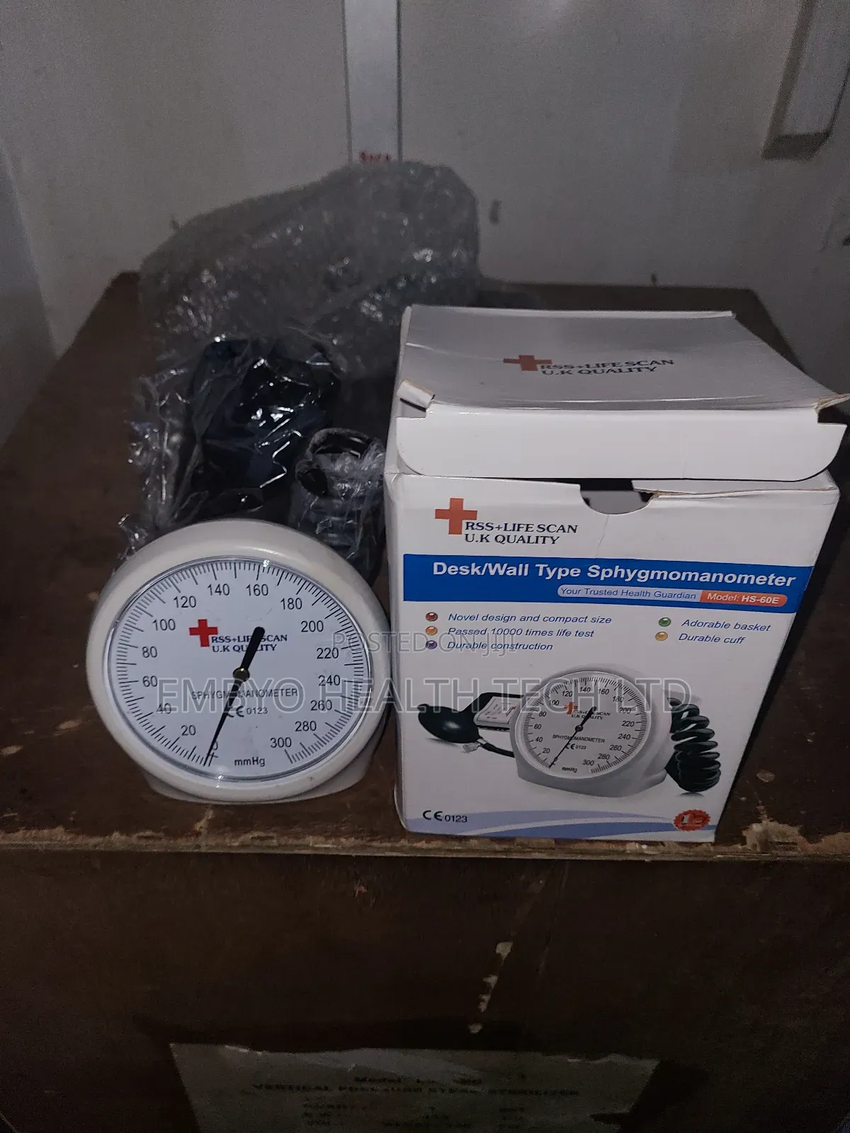 Desk/Wall Type Sphymomanometer