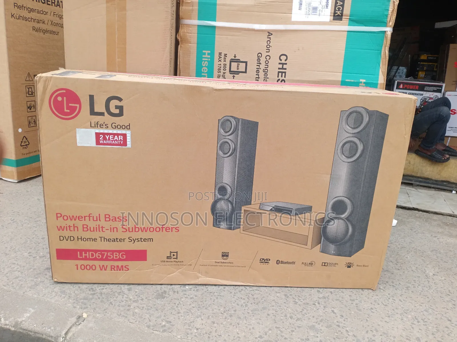 Lg 1000watts LHD 5.1ch Bodyguard Bluetooth Home Theater System