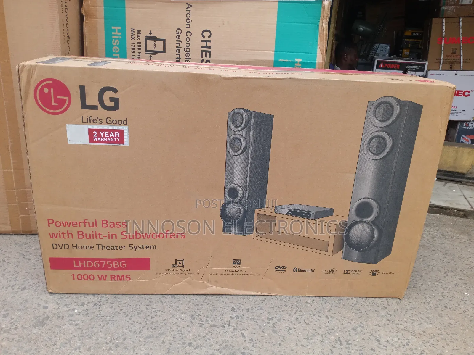 Lg 1000watts LHD 5.1ch Bodyguard Bluetooth Home Theater System