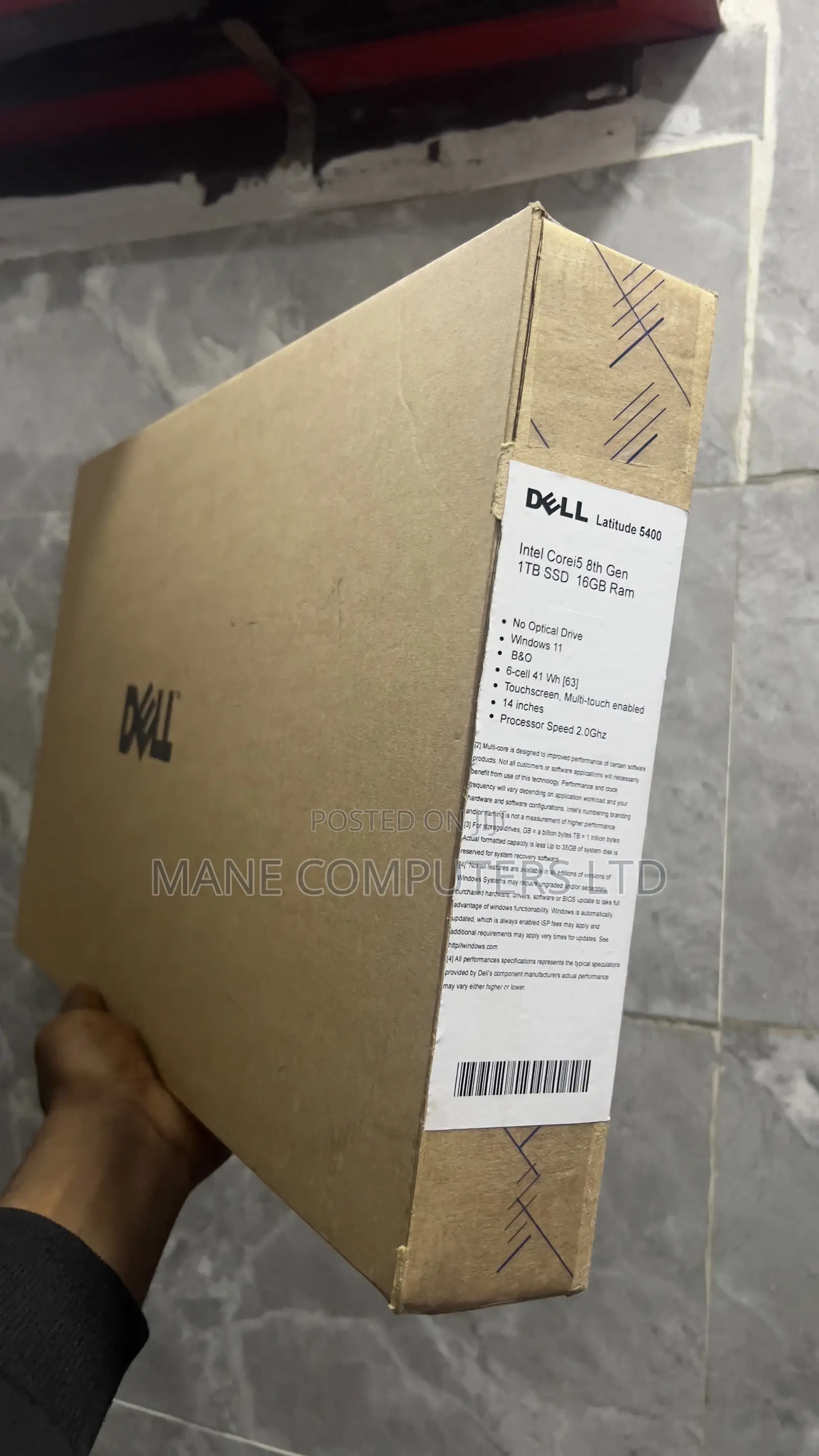 New Laptop Dell Latitude 5400 16GB Intel Core I5 SSD 1T