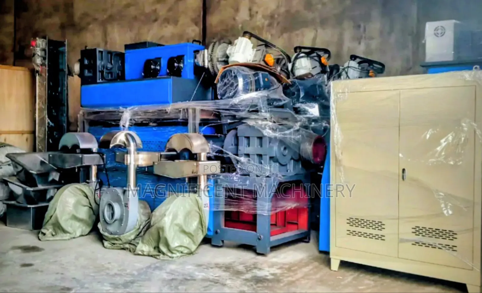 150mm Nylon Palletising Recycling Machine.