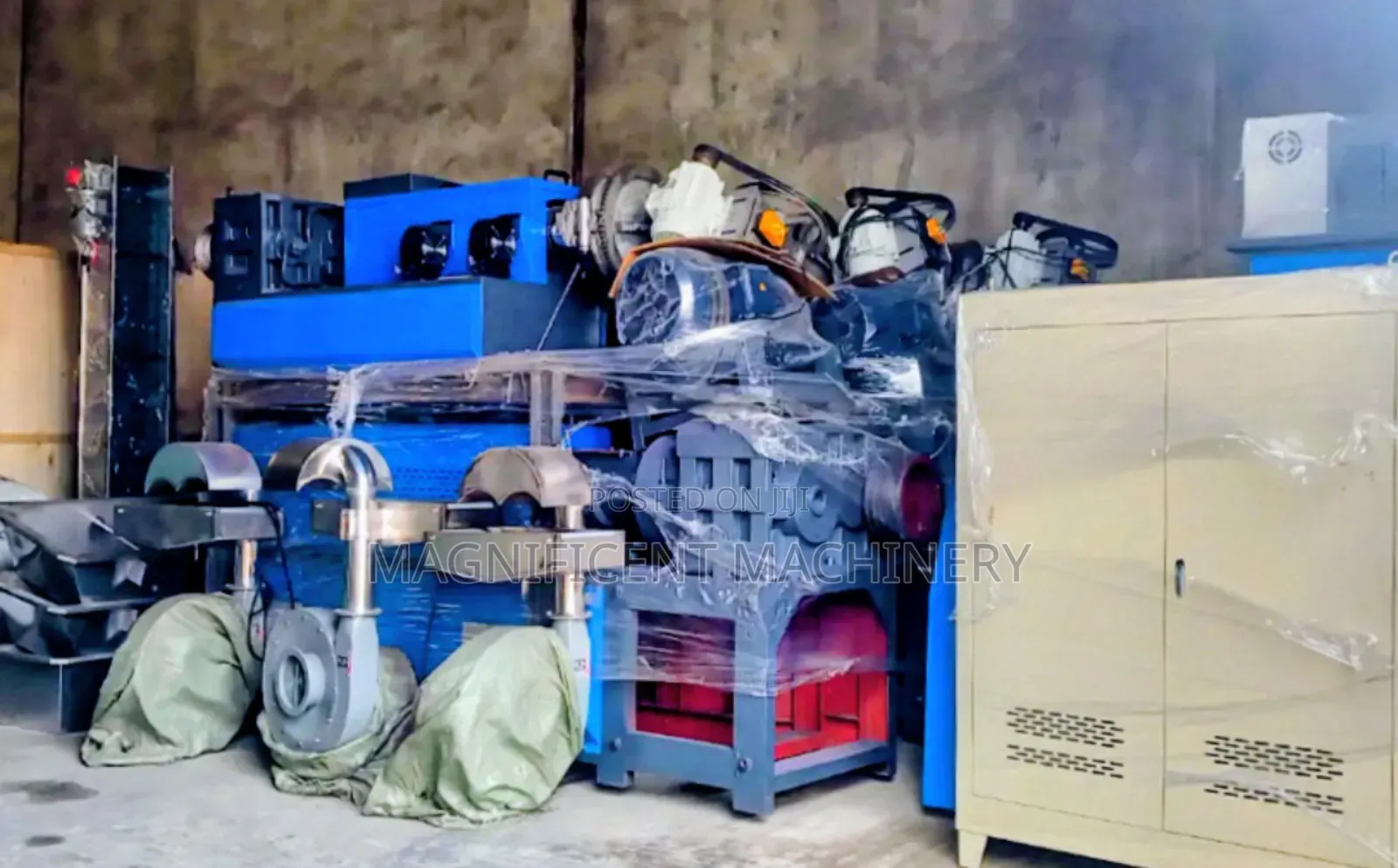 150mm Nylon Palletising Recycling Machine.