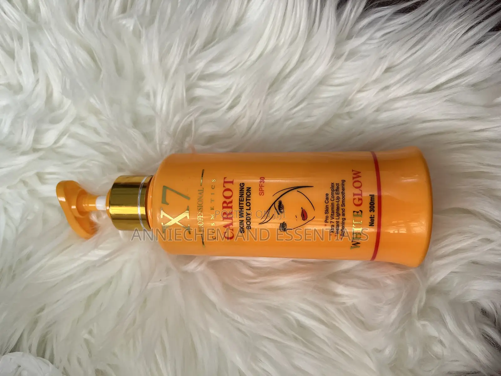 X7 Carrot Skin Whitening Lotion