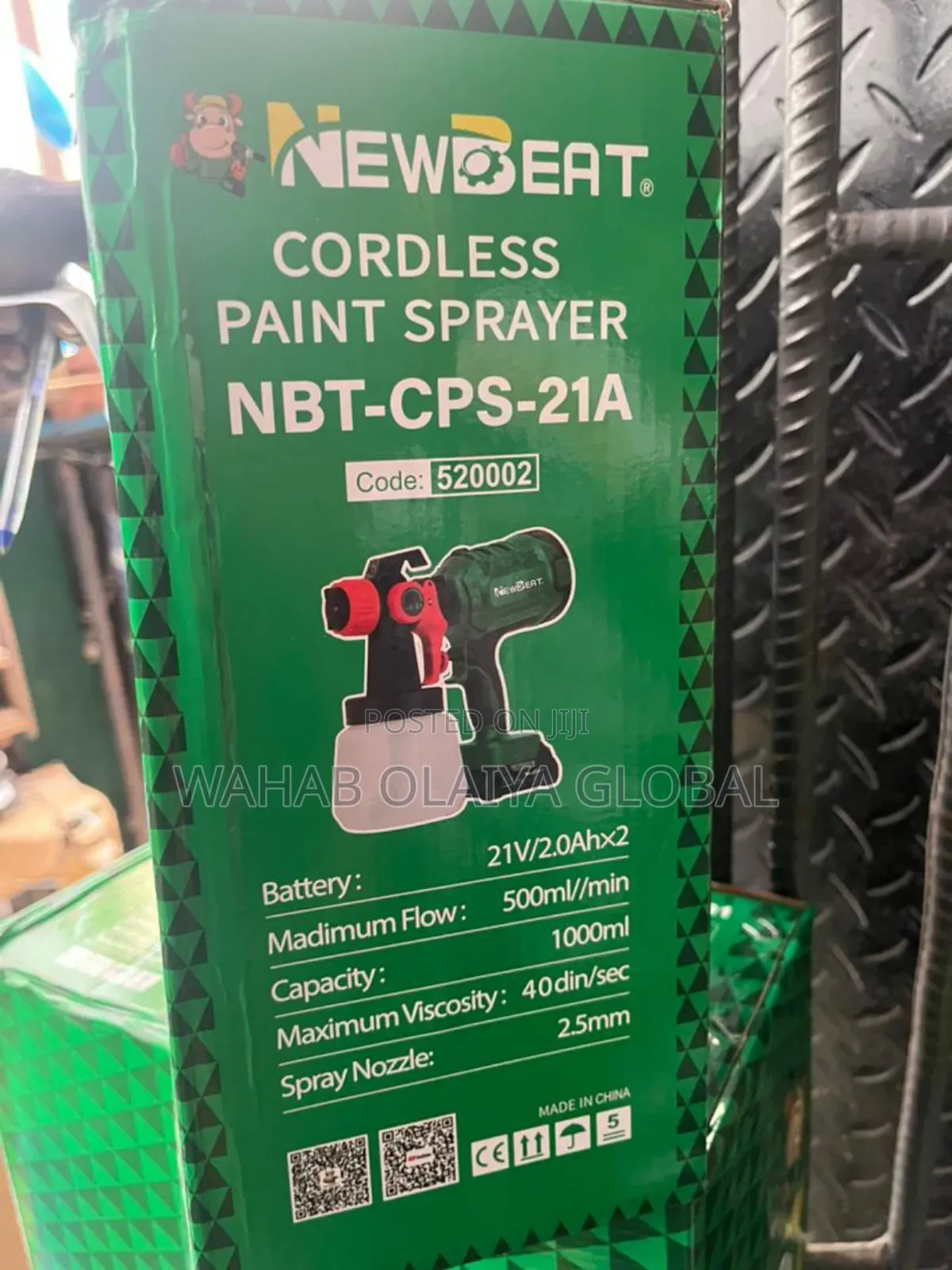 Cordless Paint Spray Machine – Portable Efficient Painting Tool