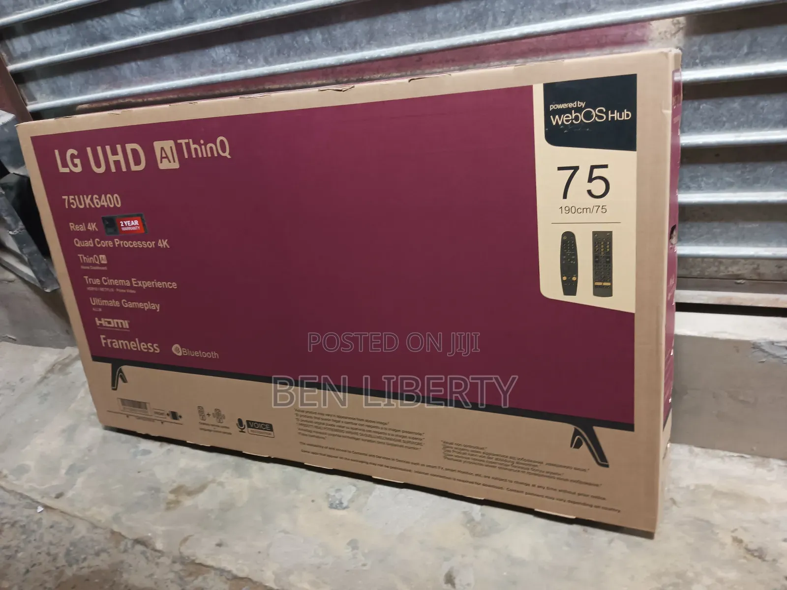 Thinq Lg 75 Inches Webos Smart Tv