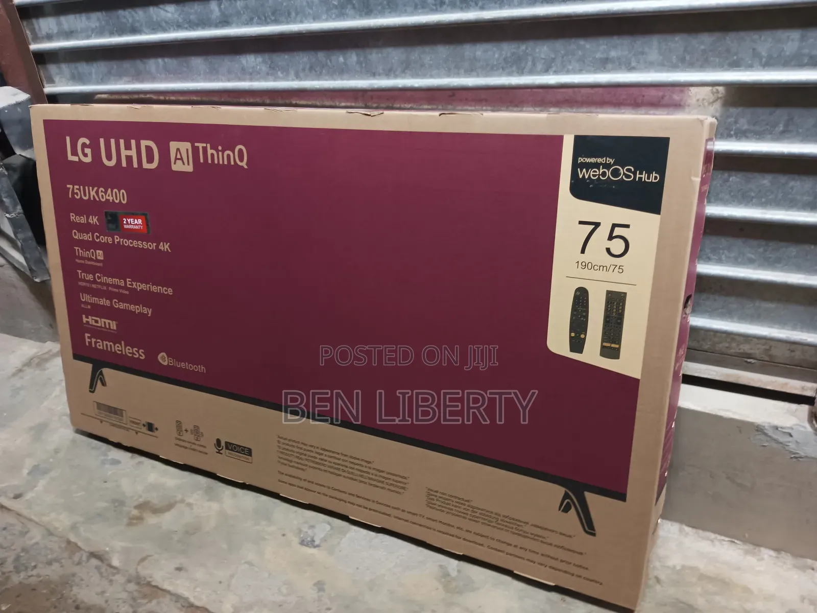 Thinq Lg 75 Inches Webos Smart Tv