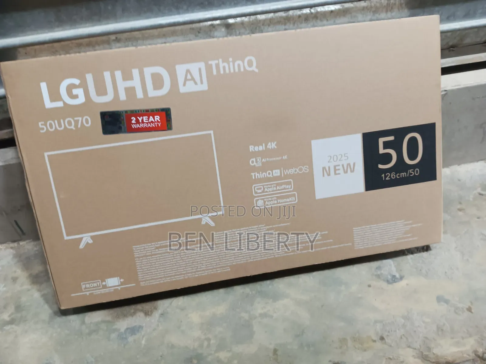 O Lg 50 Inches Smart Tv New
