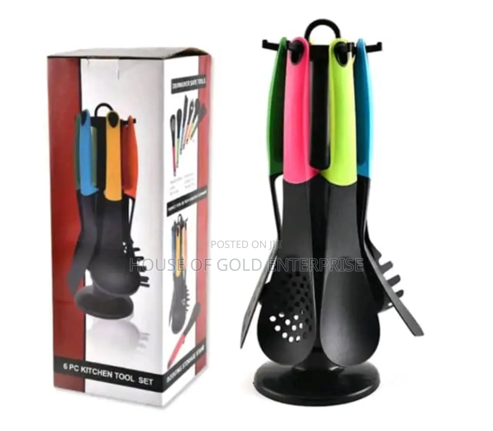 Viko Cooking 6-Piece Kitchen Tool Set.