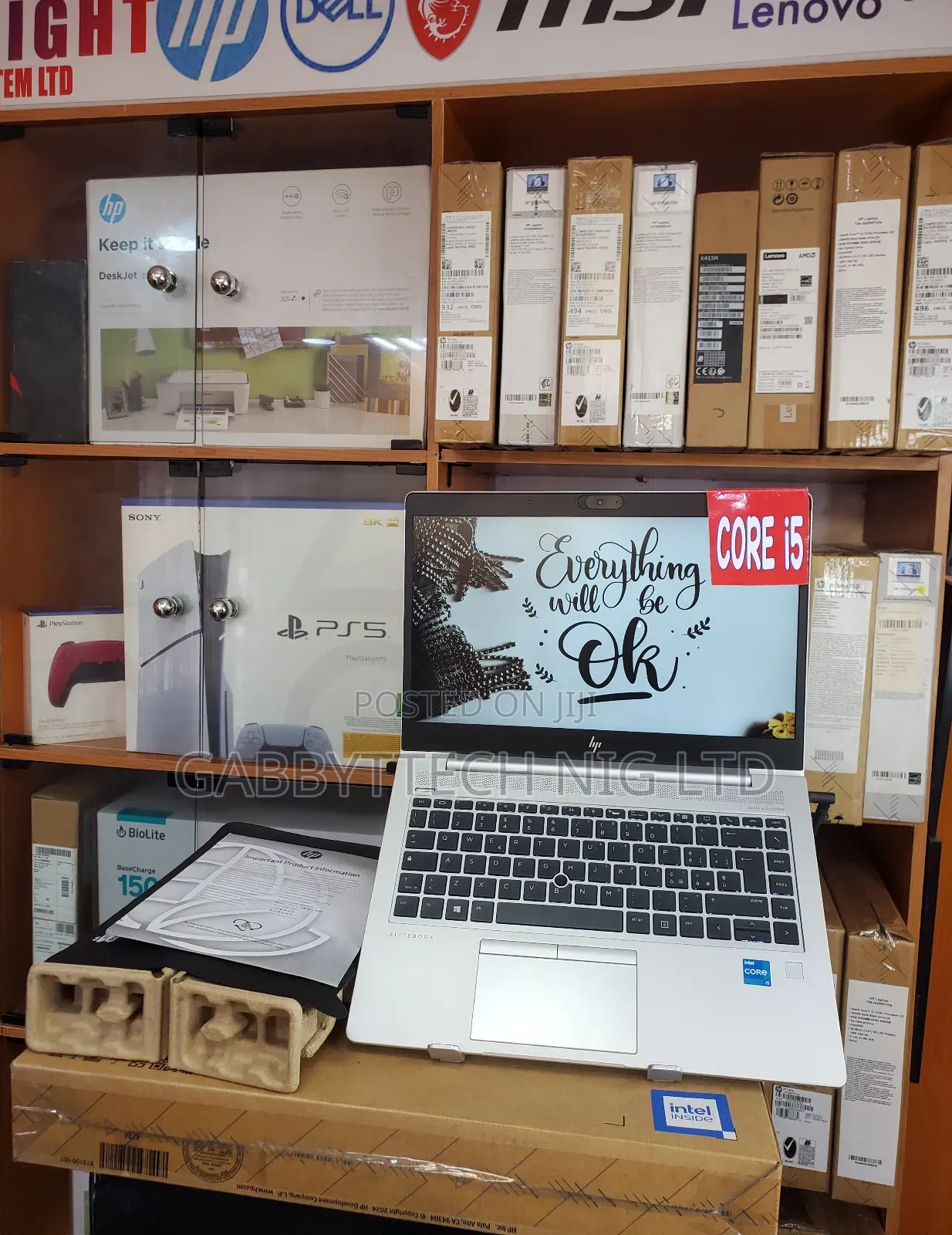 New Laptop HP EliteBook 745 8GB Intel Core I5 SSD 256GB