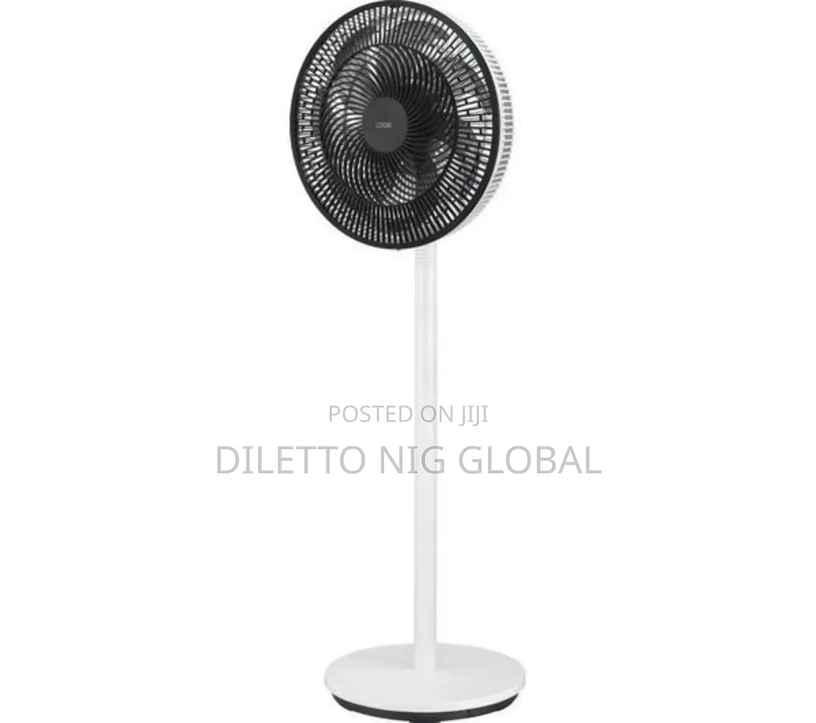 Logik L14pfbw25 14" Pedestal Fan - White Black