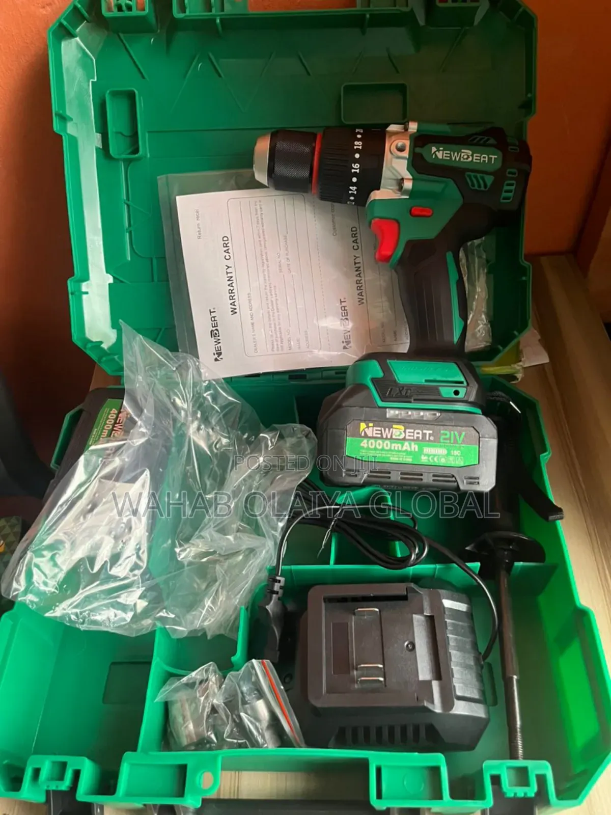 New Beat Cordless Impact Drill – Brushless Motor, 21v Power