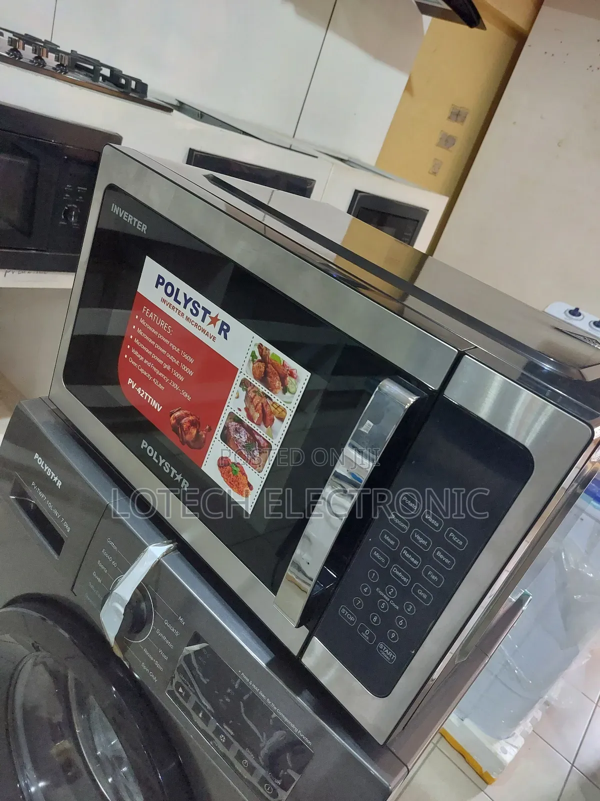 Polystar Pv-42ttinv Microwave – 42l Inverter
