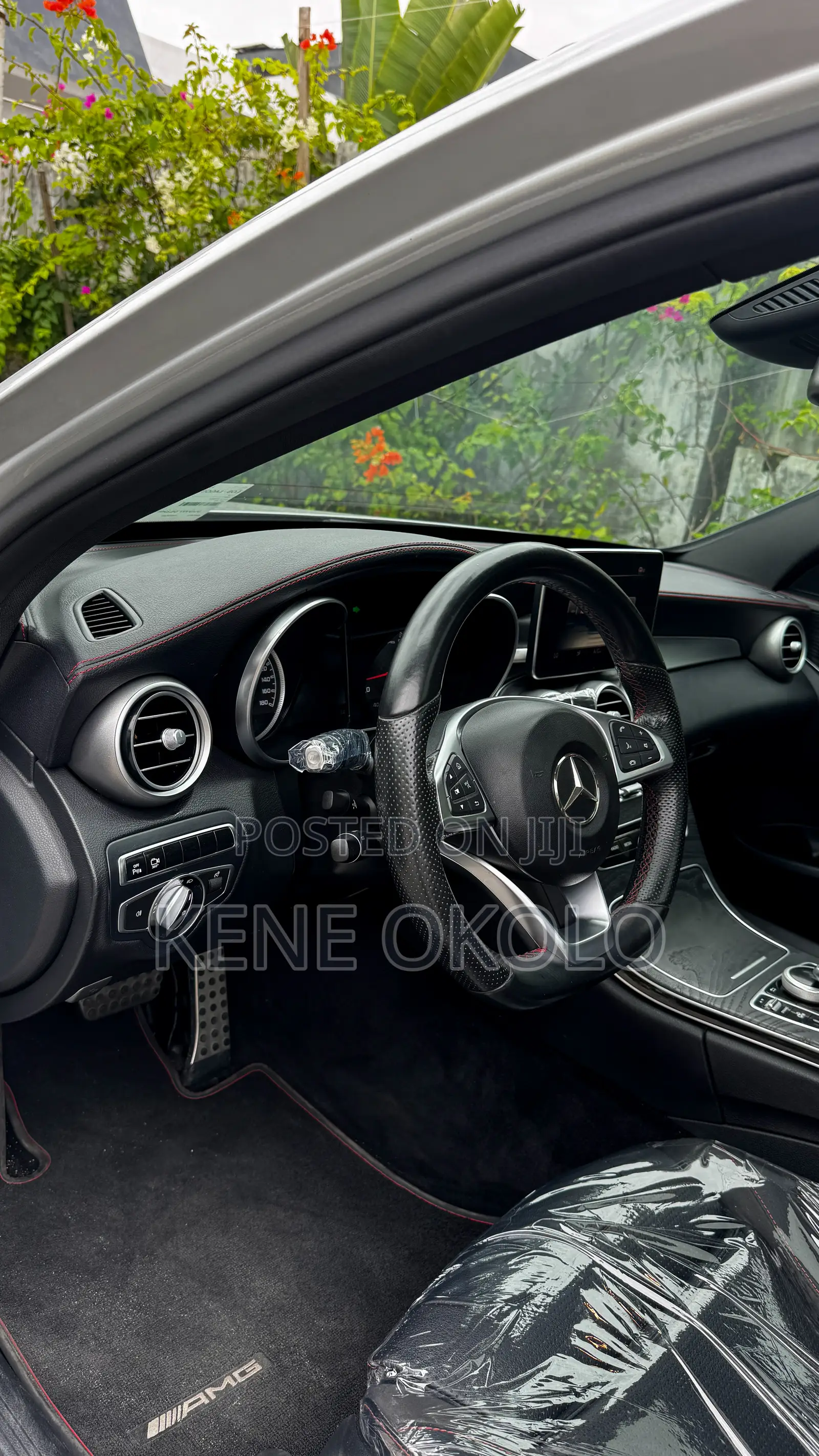 Mercedes-Benz C-Class C 43 AMG 4MATIC (W205) 2017 Silver