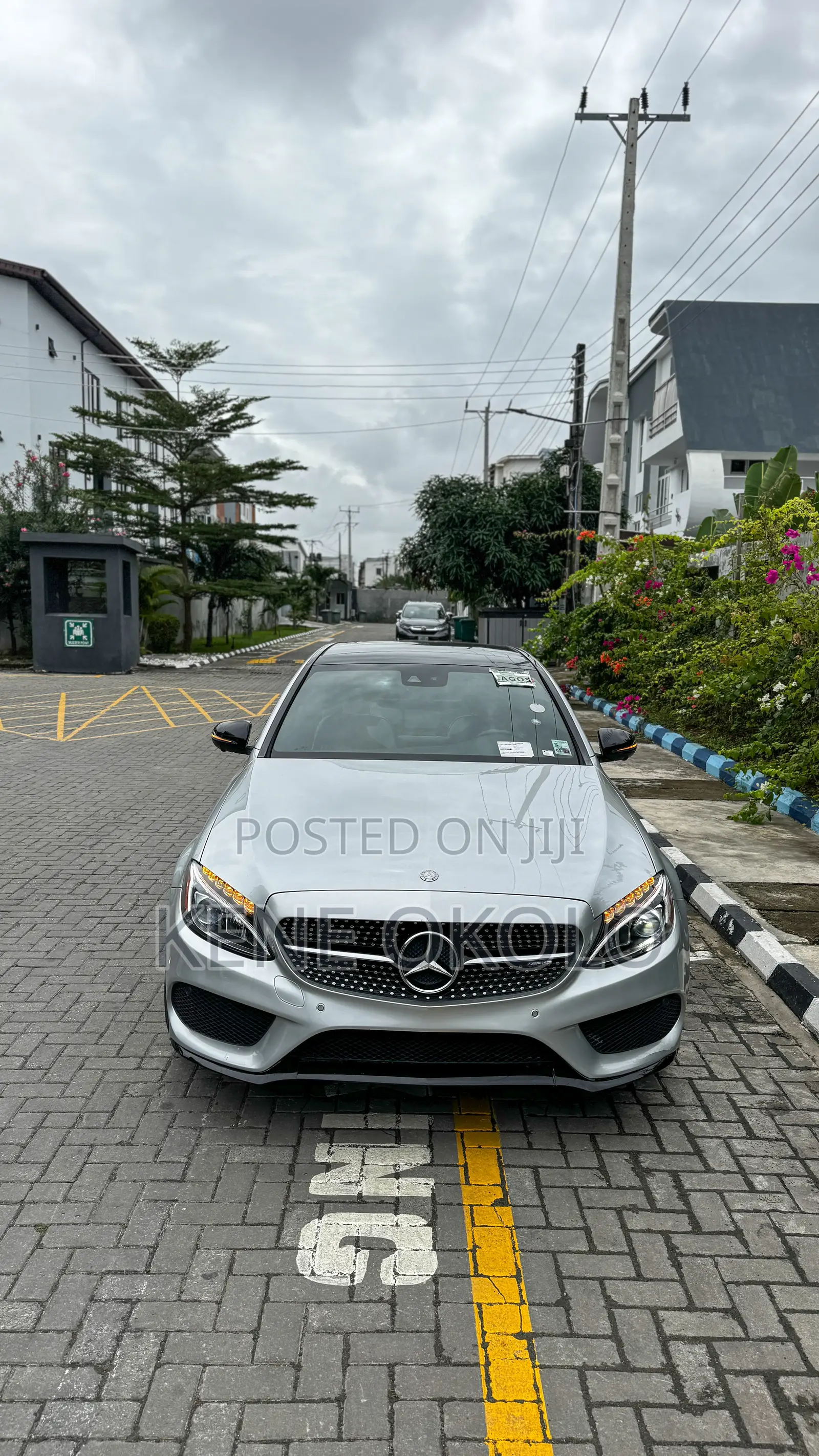 Mercedes-Benz C-Class C 43 AMG 4MATIC (W205) 2017 Silver