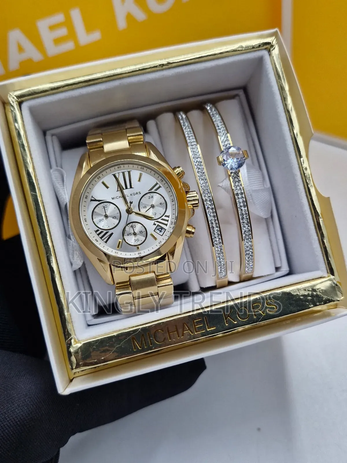 Luxury Michael Kors With Bracelet Female Set Full Packaged