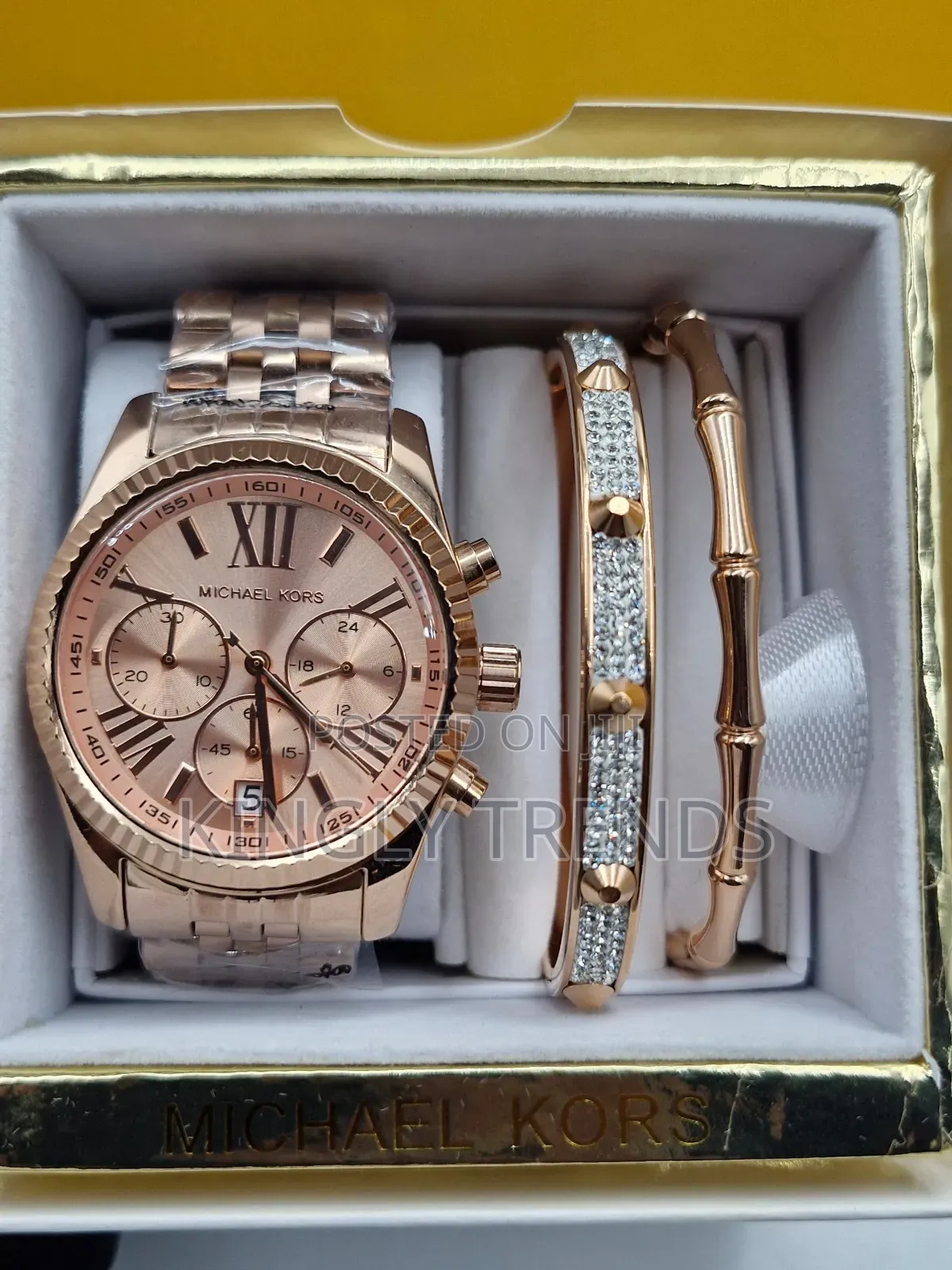 Luxury Michael Kors With Bracelet Female Set Full Packaged