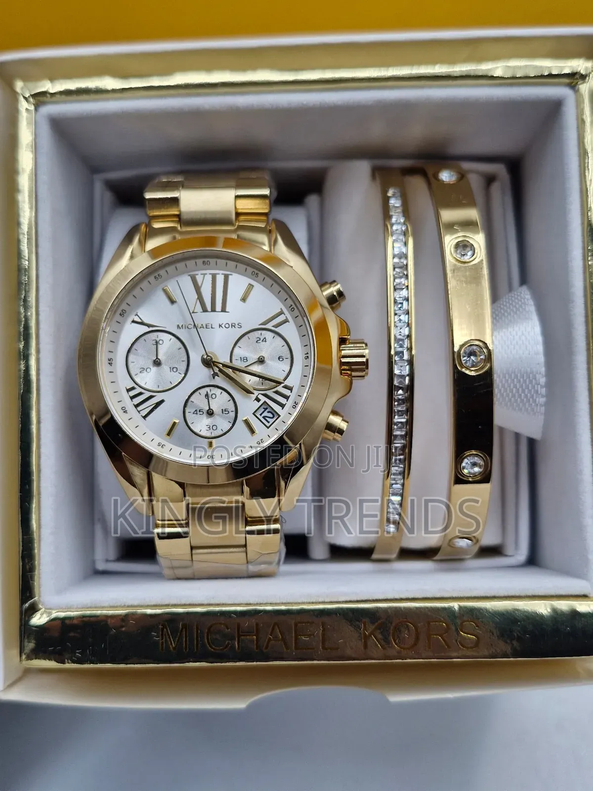 Luxury Michael Kors With Bracelet Female Set Full Packaged