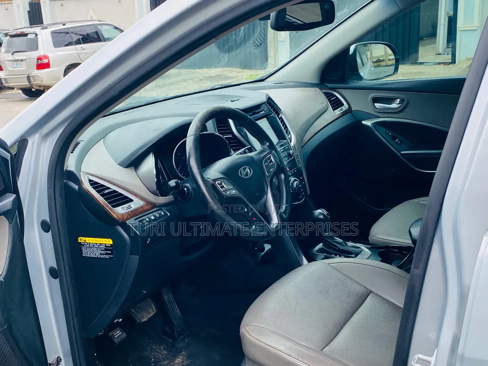Hyundai Santa Fe 2017 Blue
