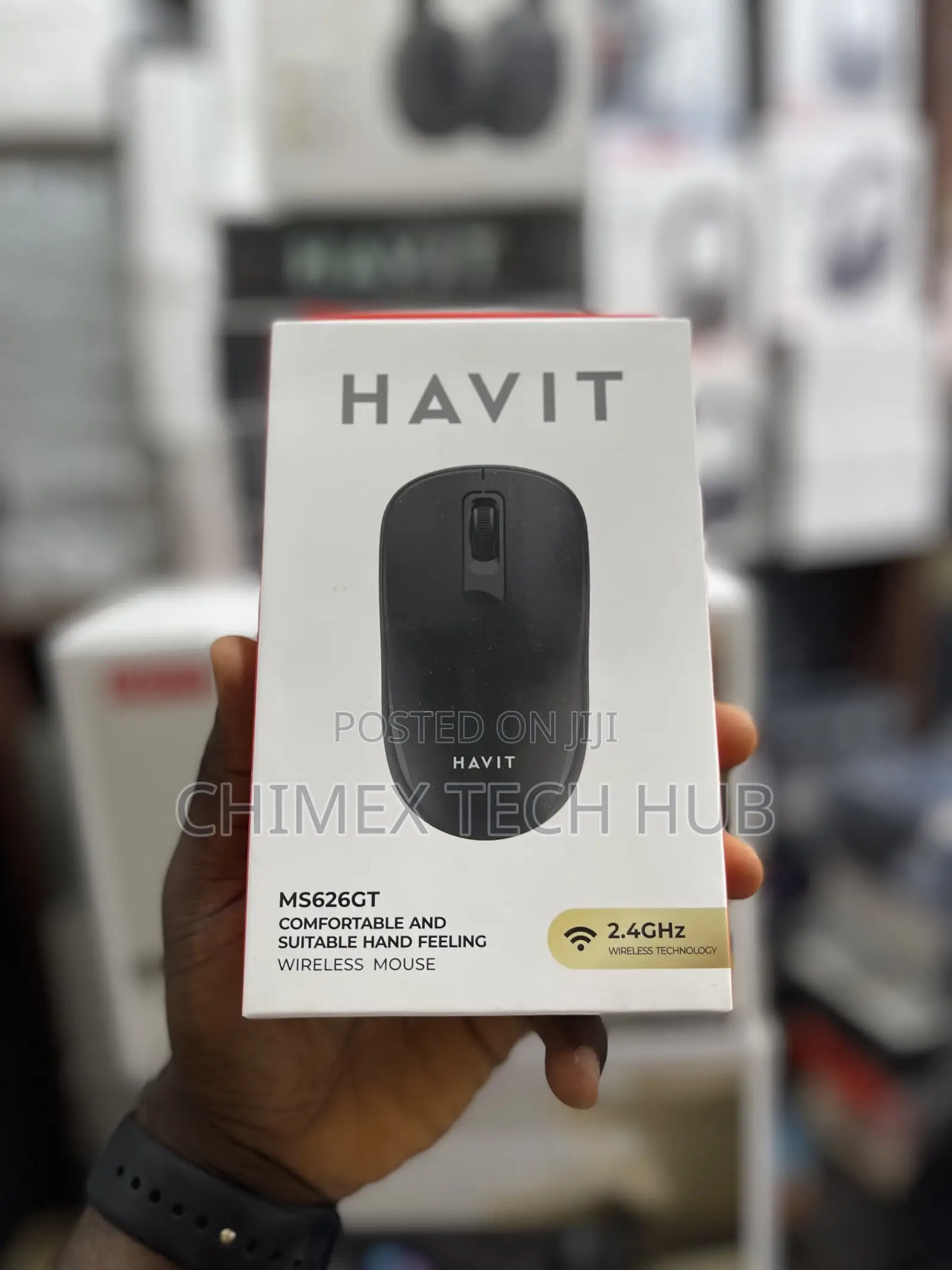 Havit Ms626gt Comfortable and Suitable Hand Feeling Wireless Mouse