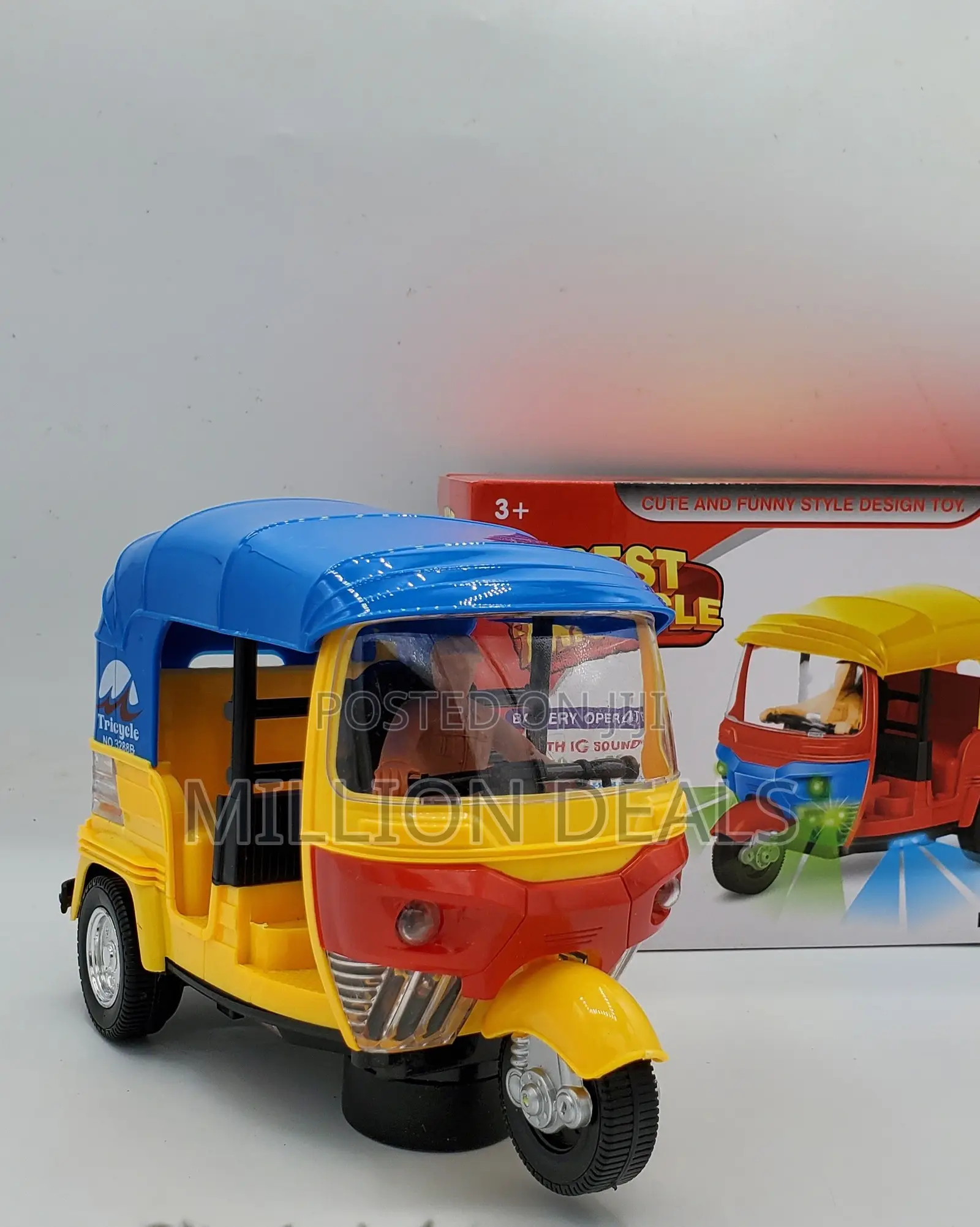 Bump N Go Tricycle Kids Toy Ages 3+